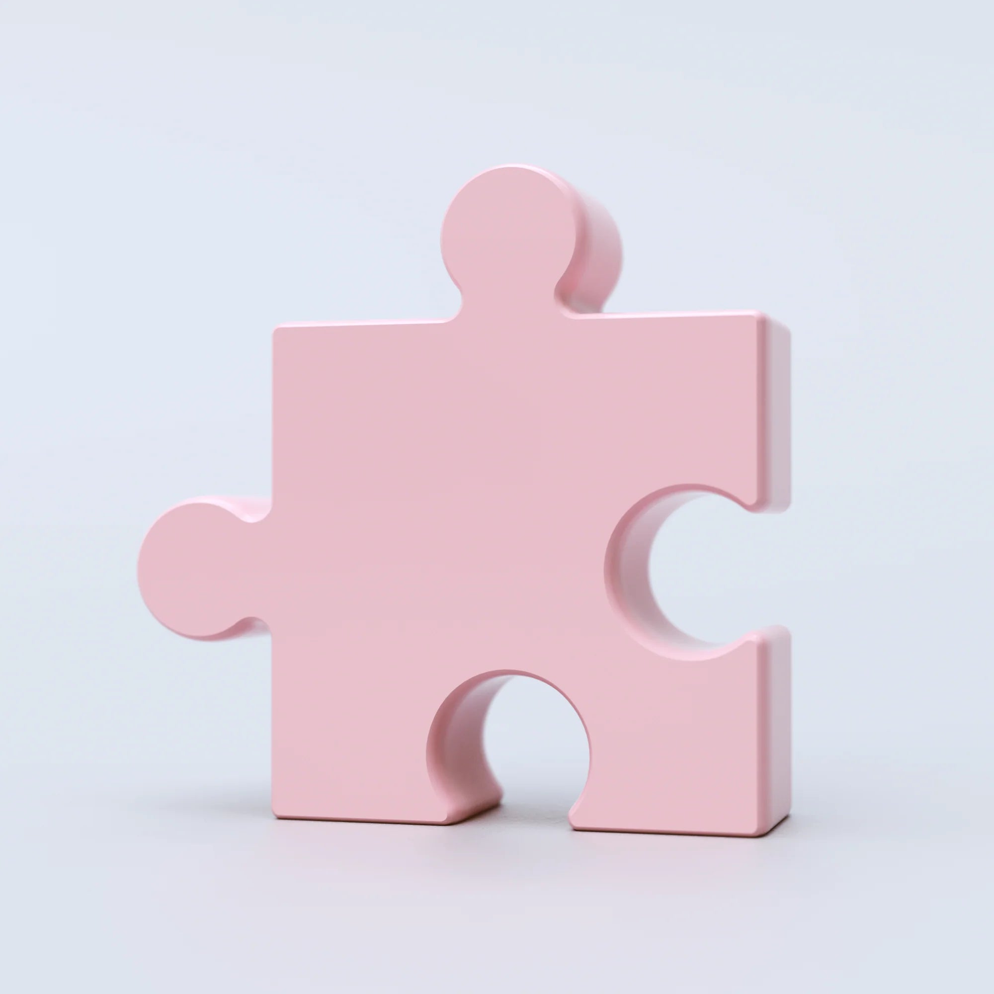 Vase Puzzle rose Fluid Market