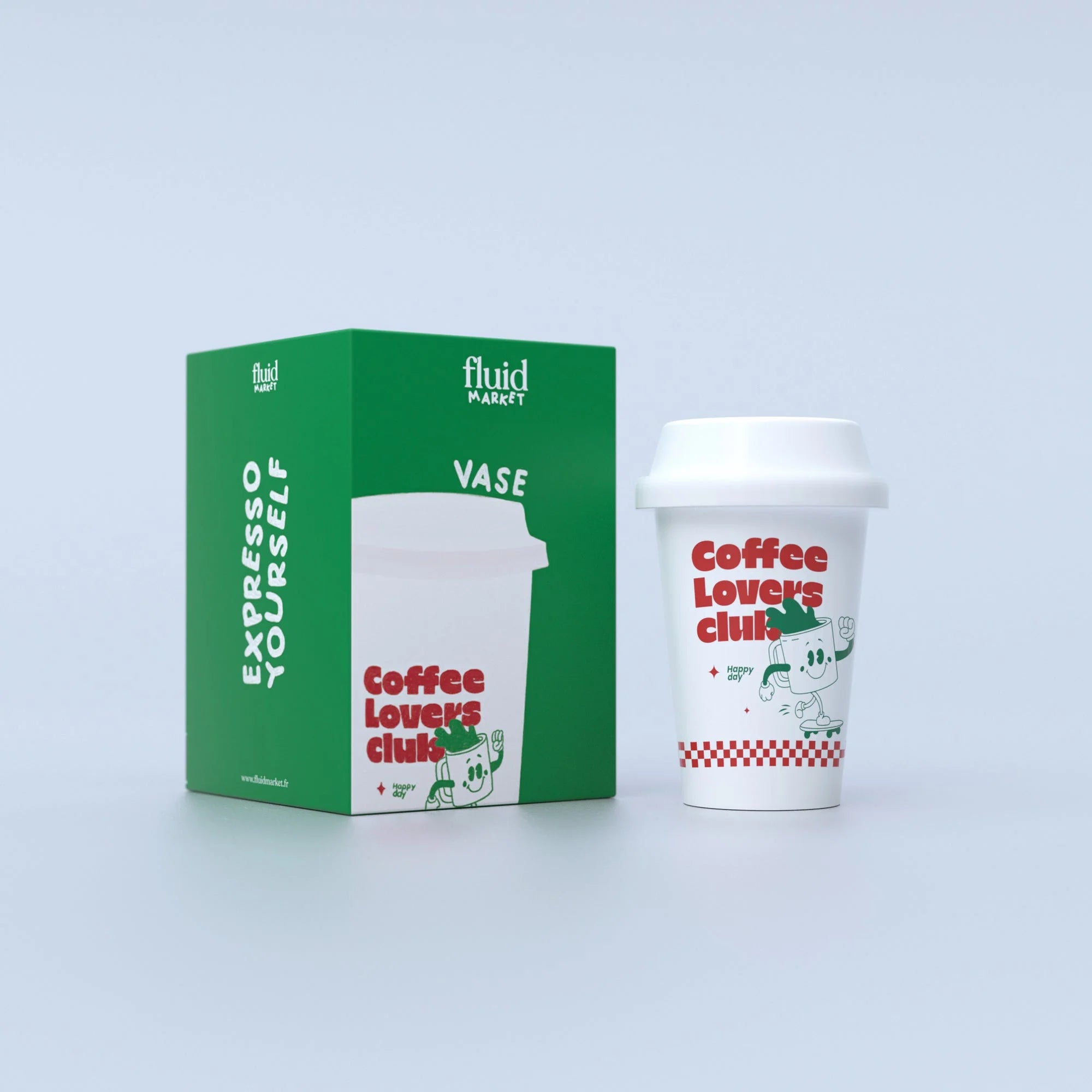 Vase Cup of Coffee Fluid Market