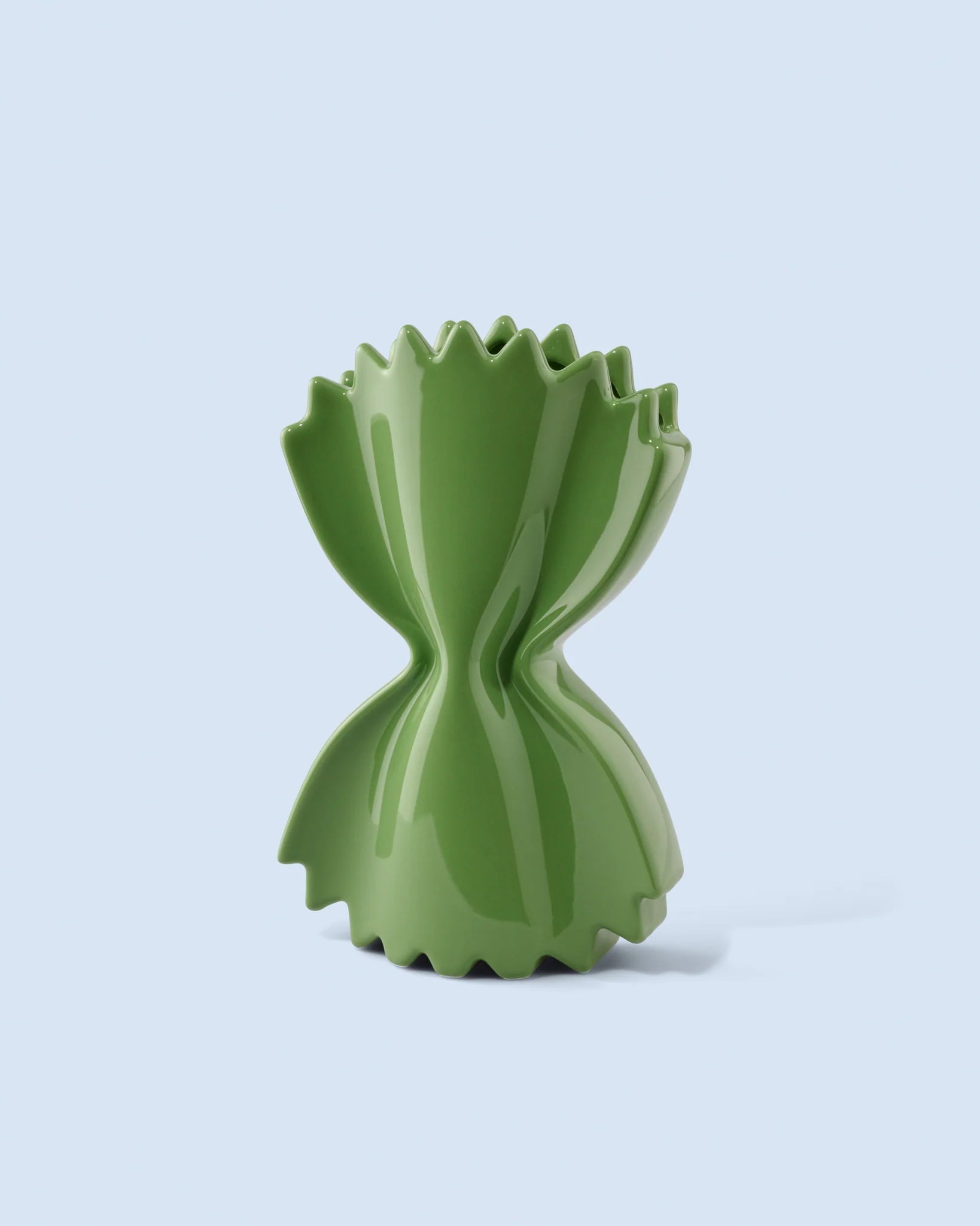 Vase Pasta en céramique vert série limitée