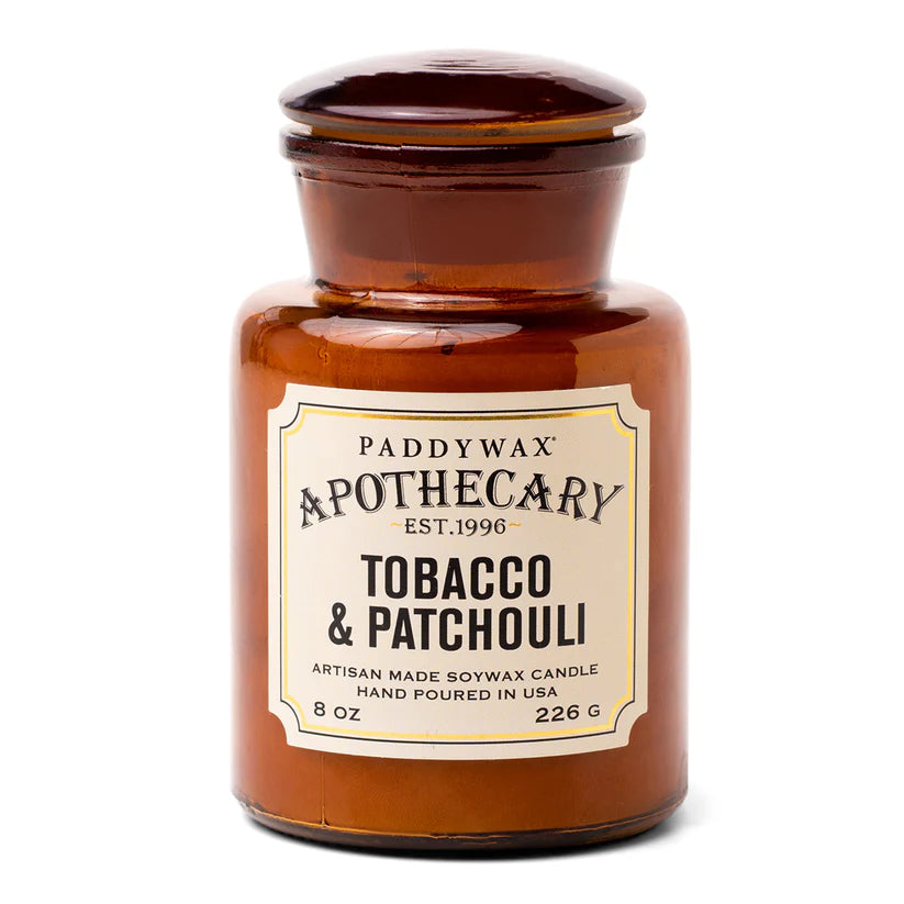 Bougie Apothecary 226 g tabac & patchouli