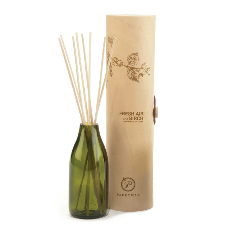 Diffuseur de parfum en verre recyclé Air frais et bouleau