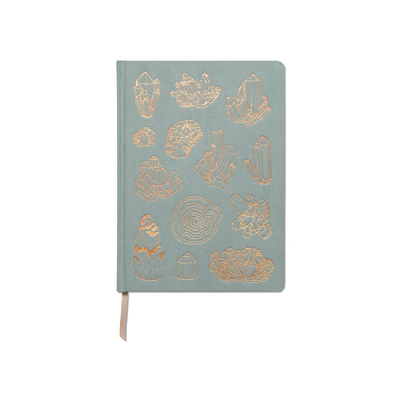 Journal en suédine grand Minerology