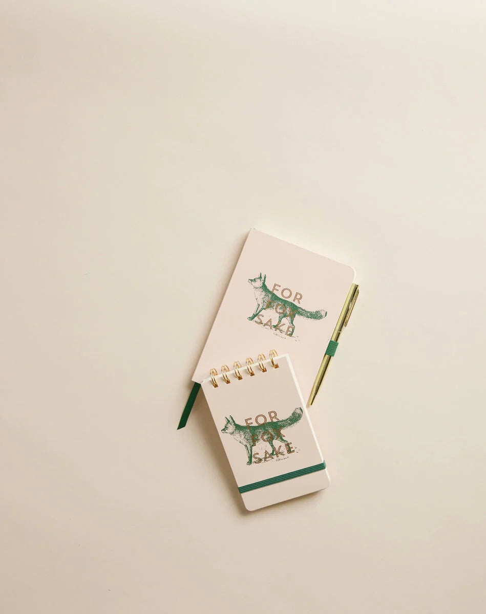 Bloc-notes double fil For Fox Sake
