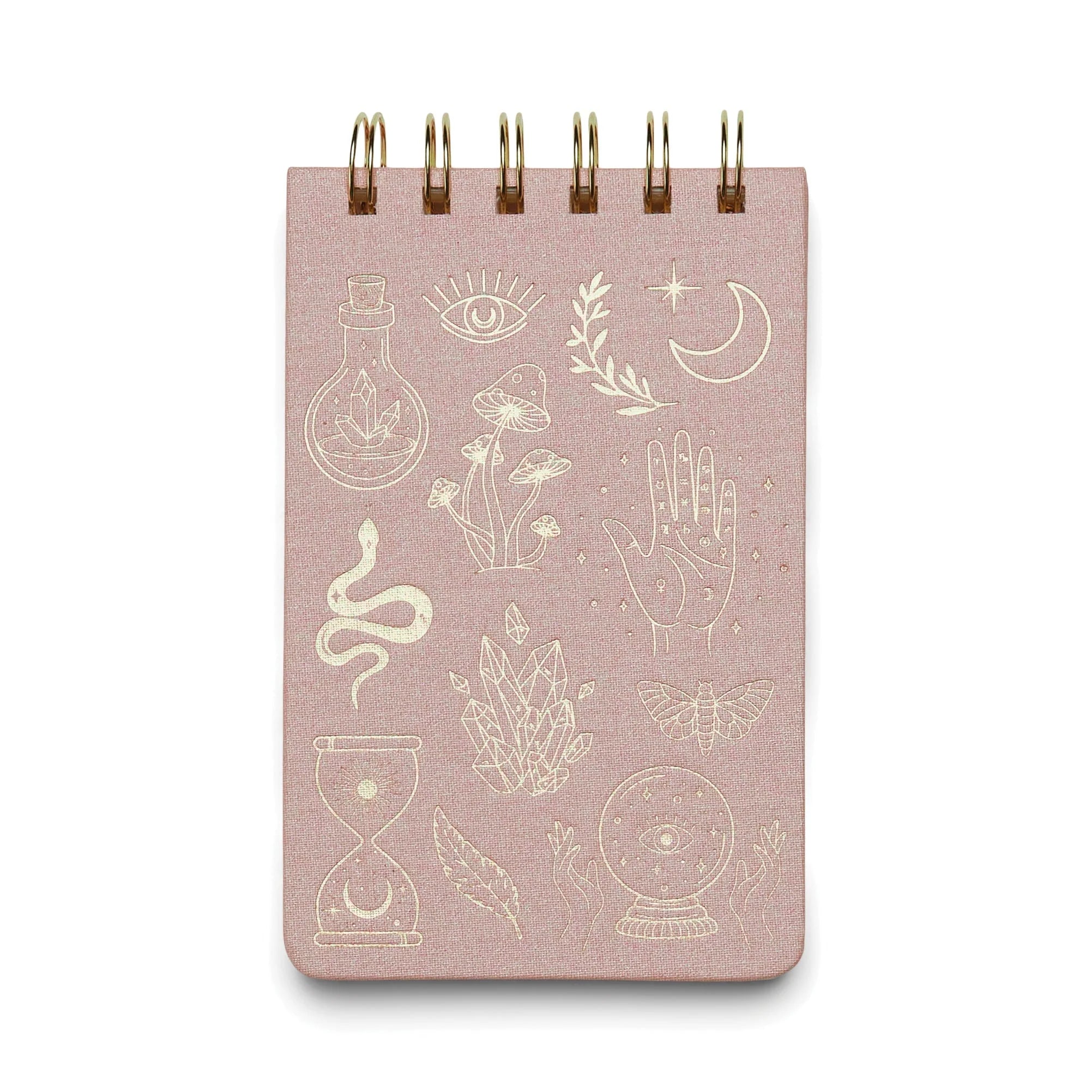 Bloc-notes double fil Mystic Icons