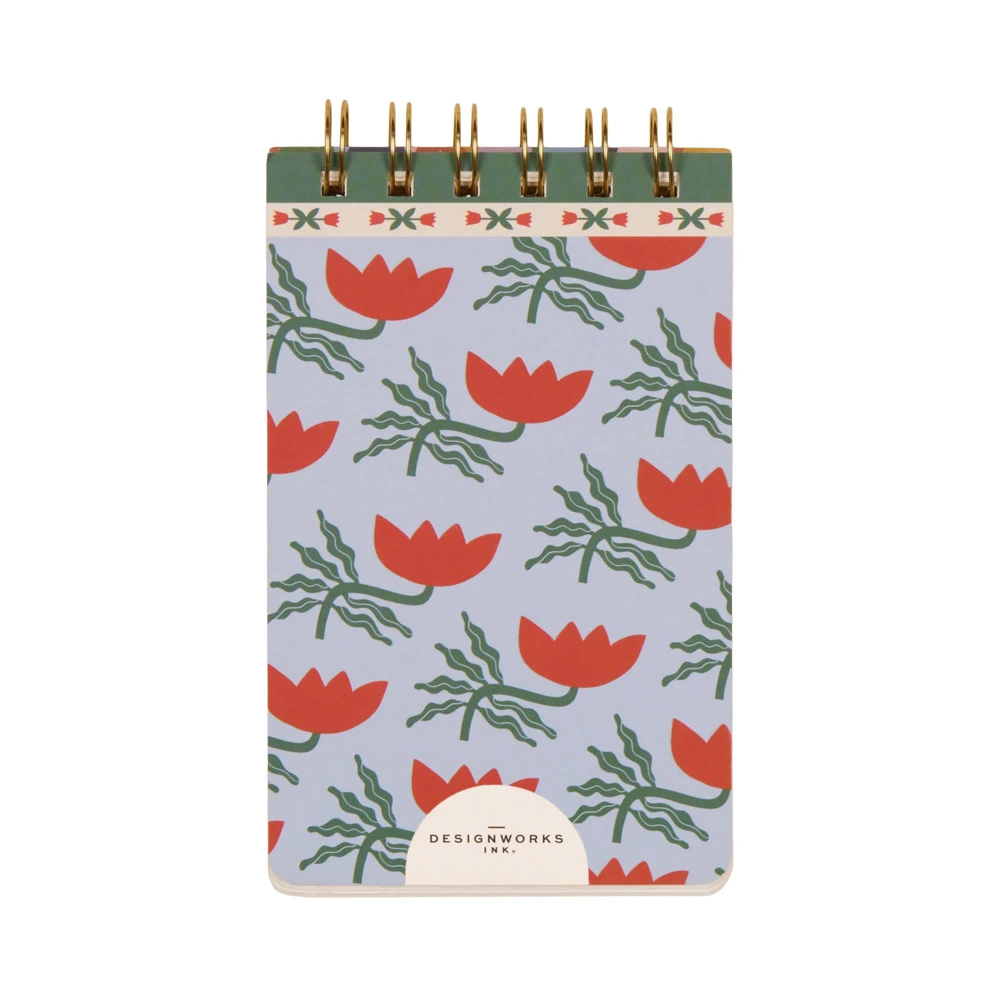 Bloc-notes double fil Adopo Fleur