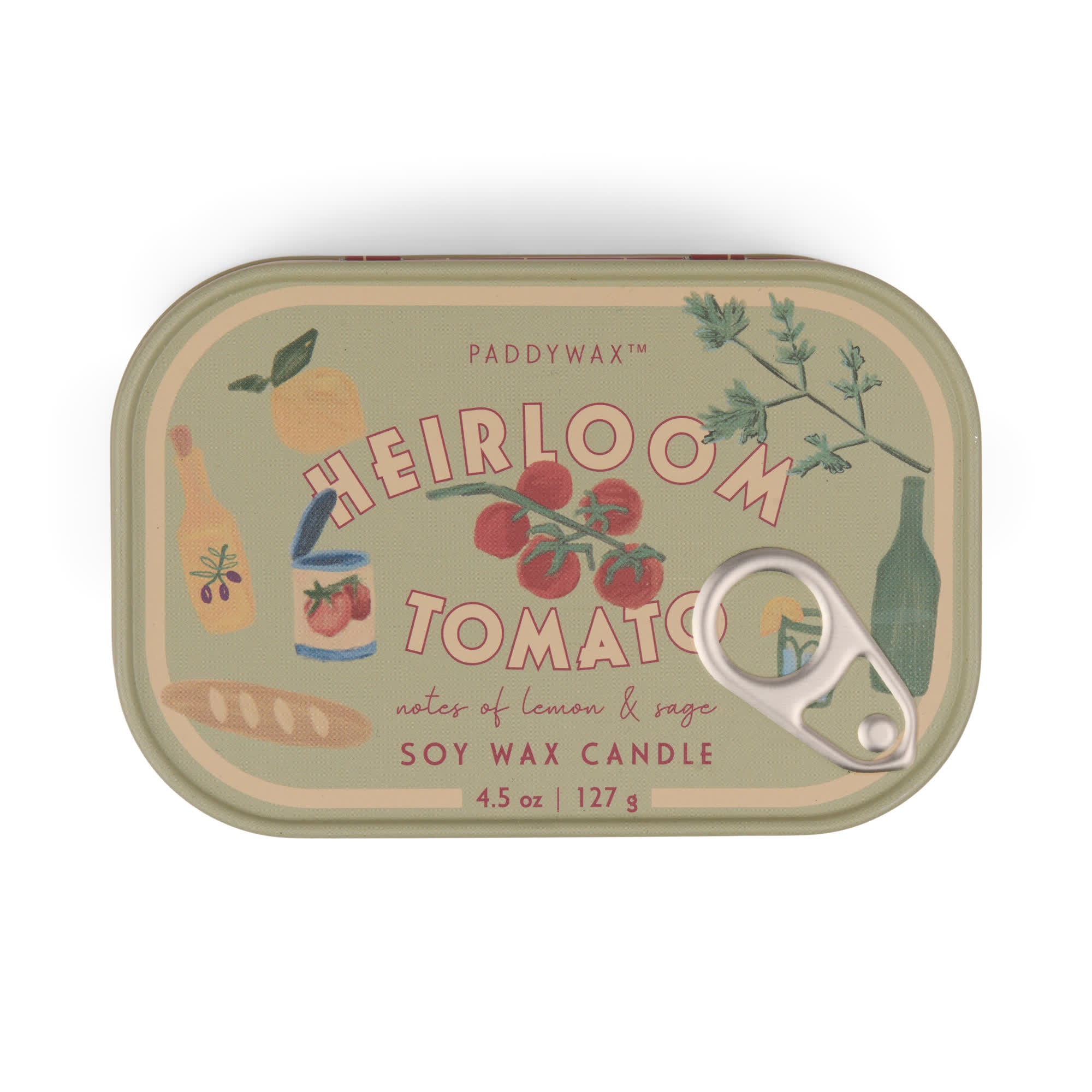 Bougie boîte Tomates oubliées 127g