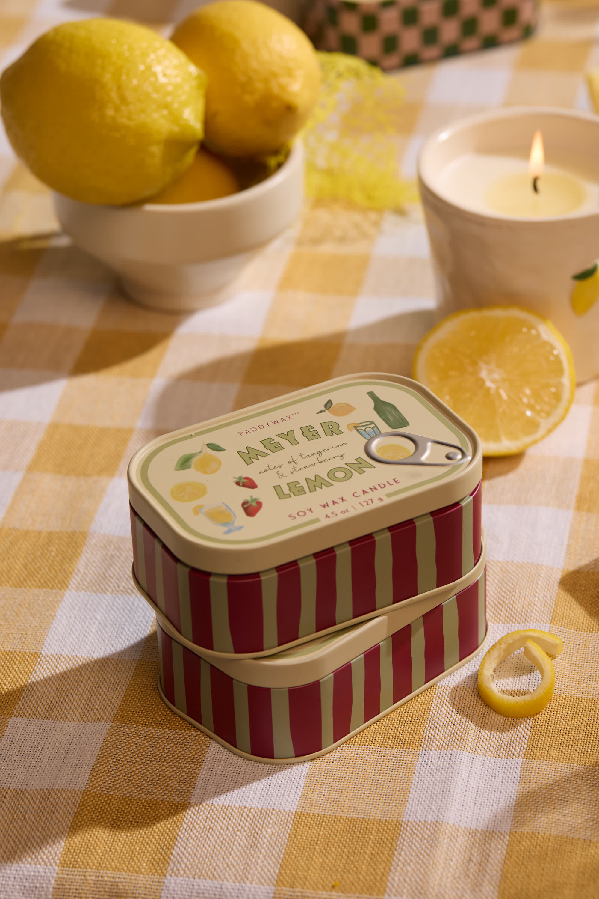 Bougie boîte Citron Meyer 127g