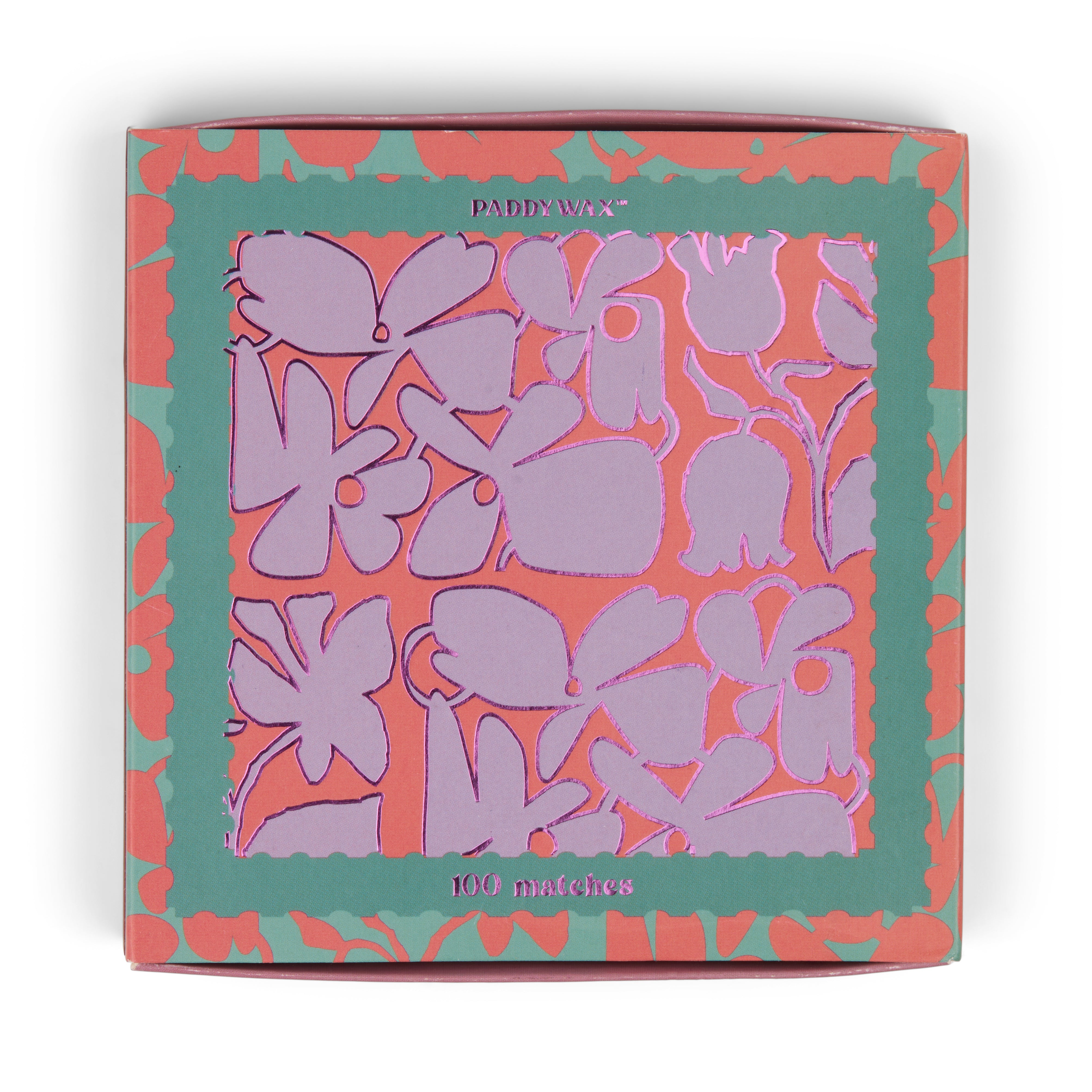 Grande boîtes d'allumettes Floral abstrait