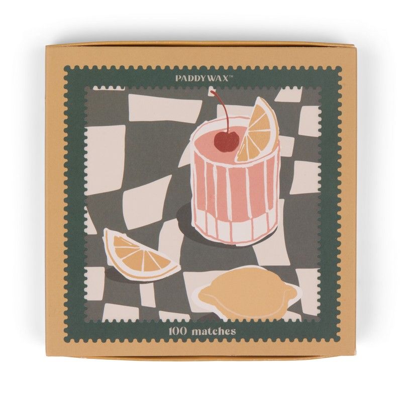 Grande boîtes d'allumettes Cocktail