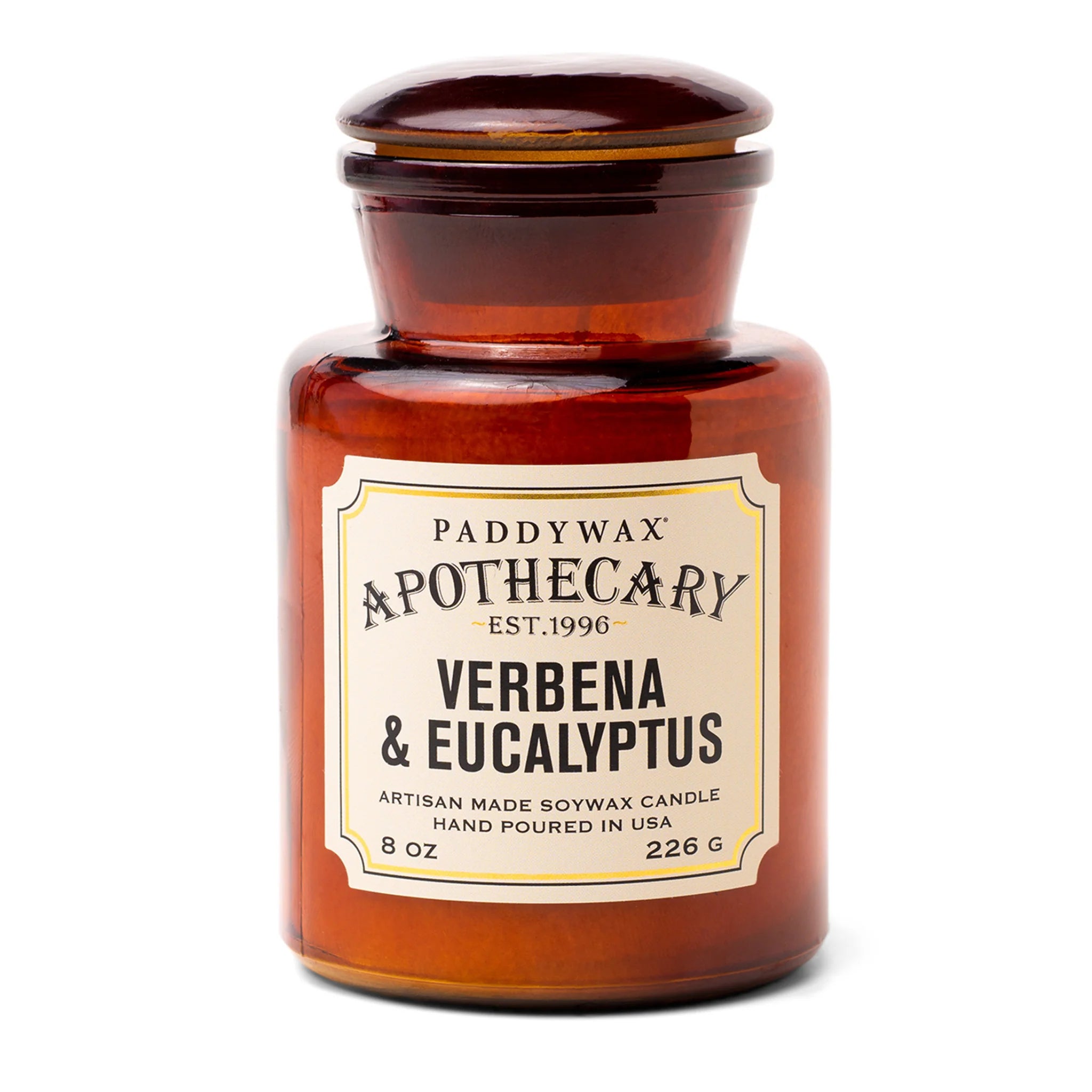 Bougie Apothecary 226 g verveine et eucalyptus