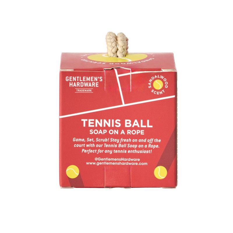 Tennis ball soap, sandalwood