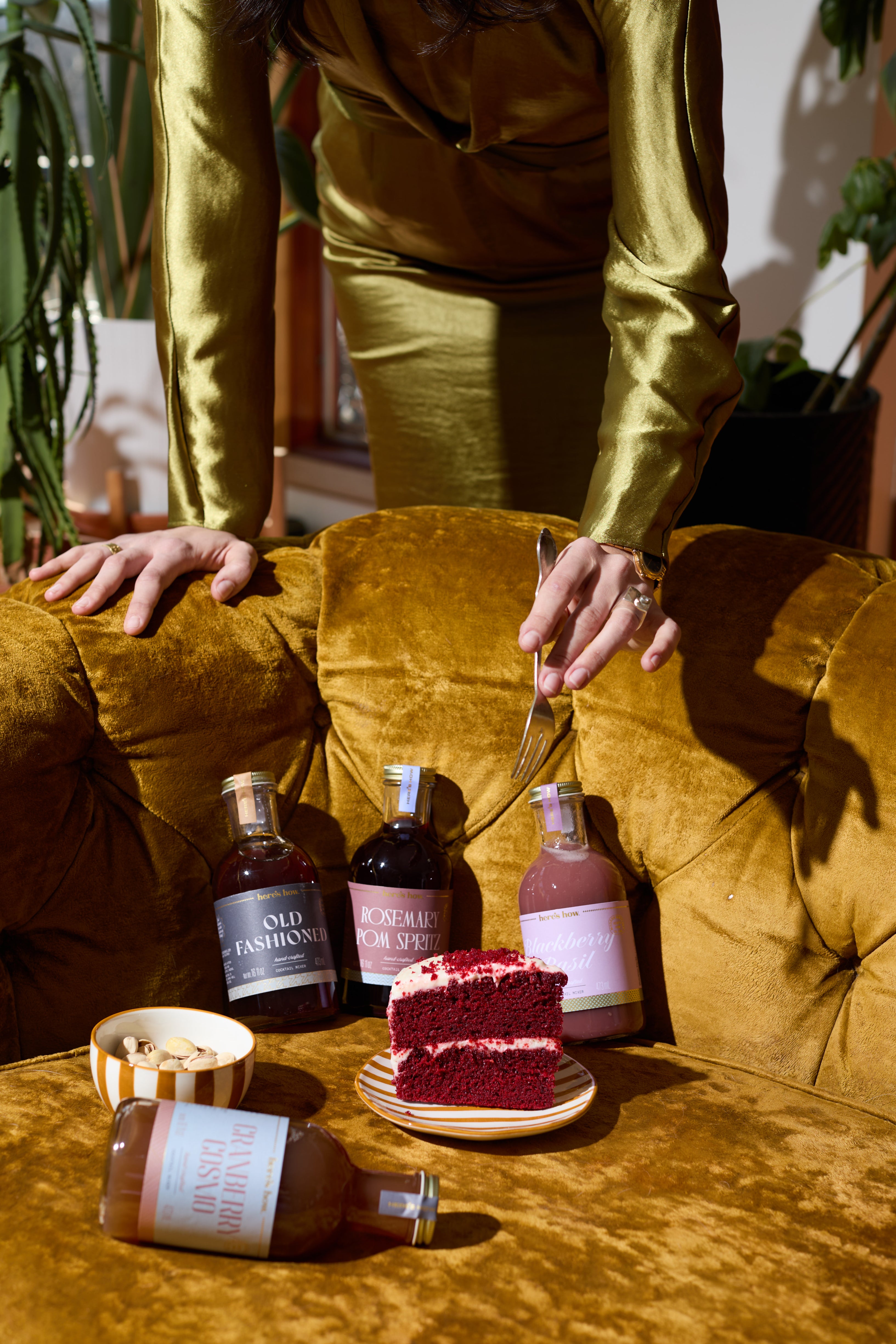 Assiettes à apéritif Marley (coffret de 4 assiettes)