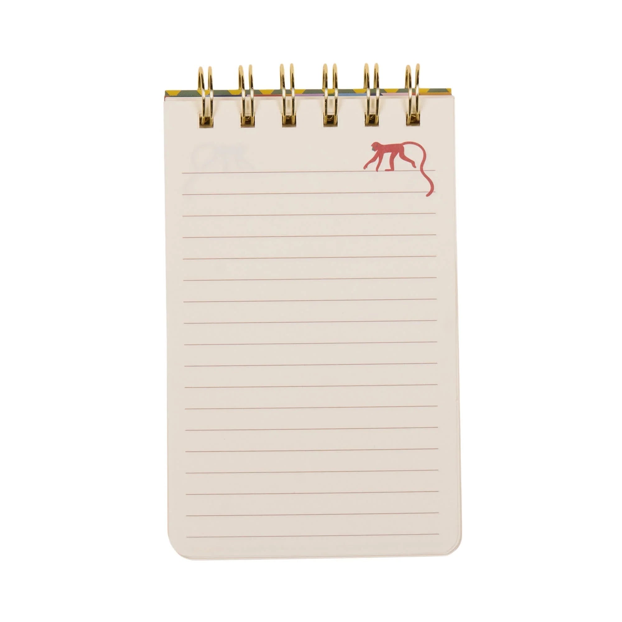 Bloc-notes double fil Adopo Singes
