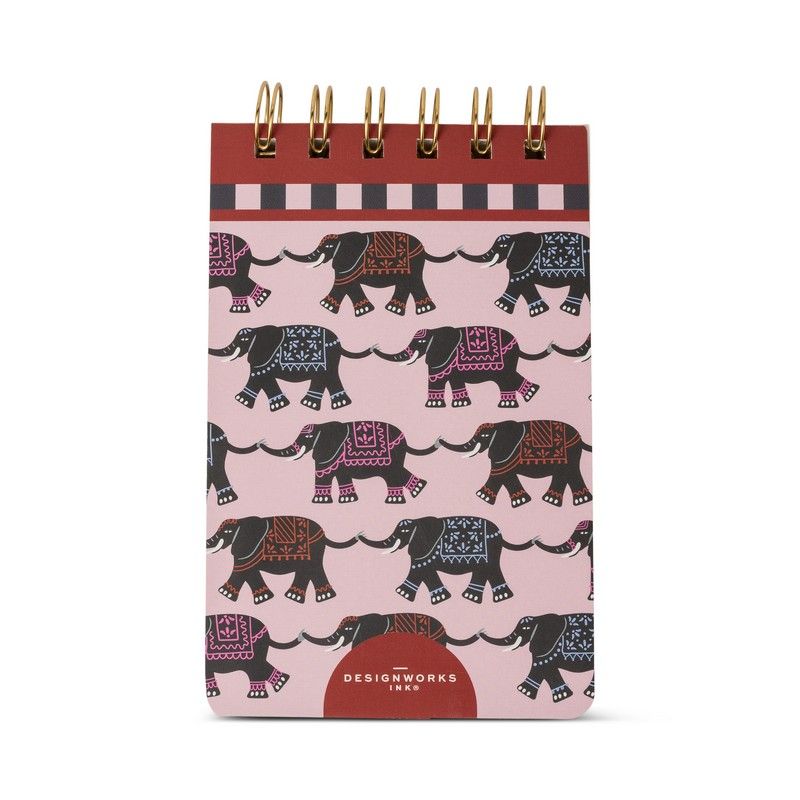 Bloc-notes double fil Adopo Elephant