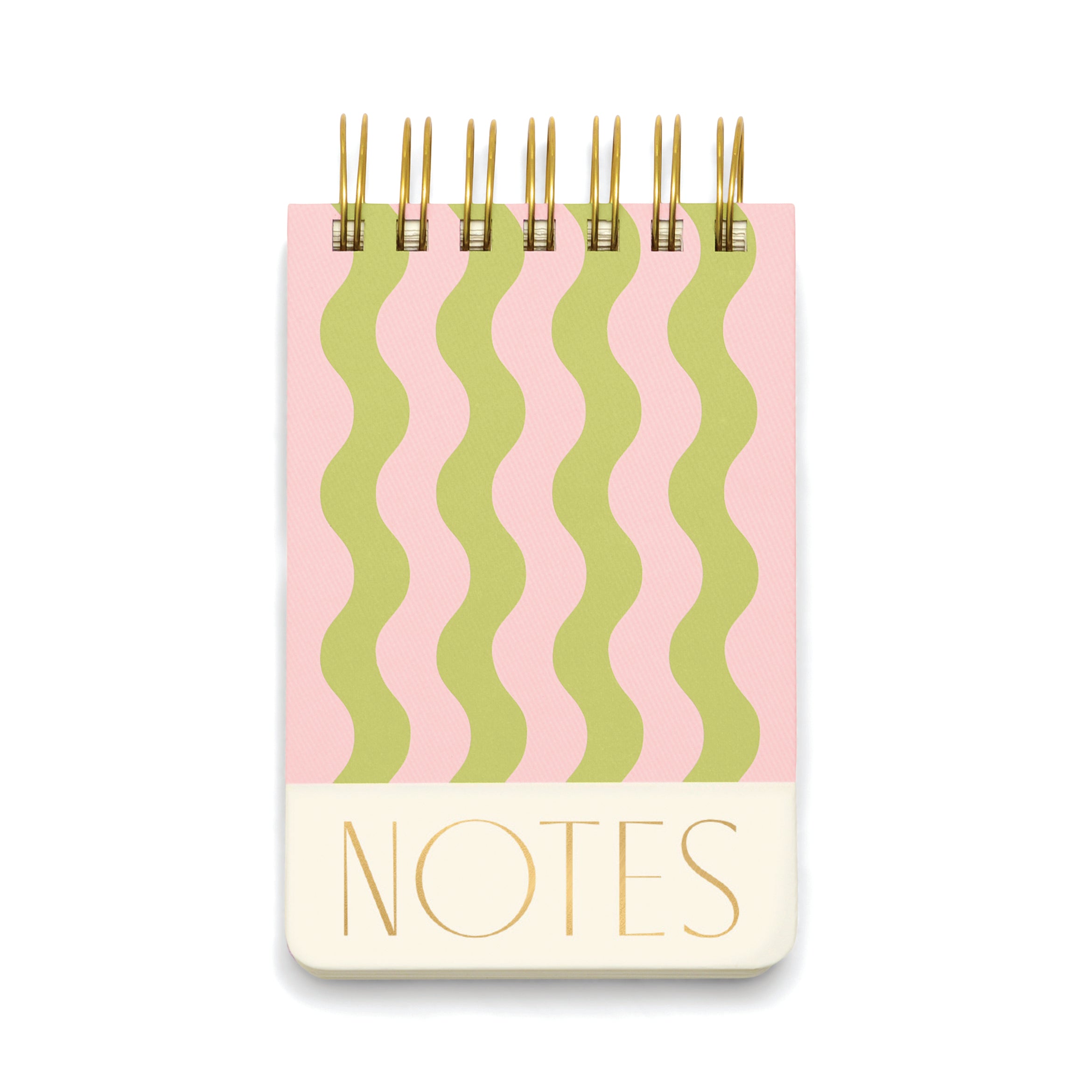 Bloc-notes double fil Wavy Stripes