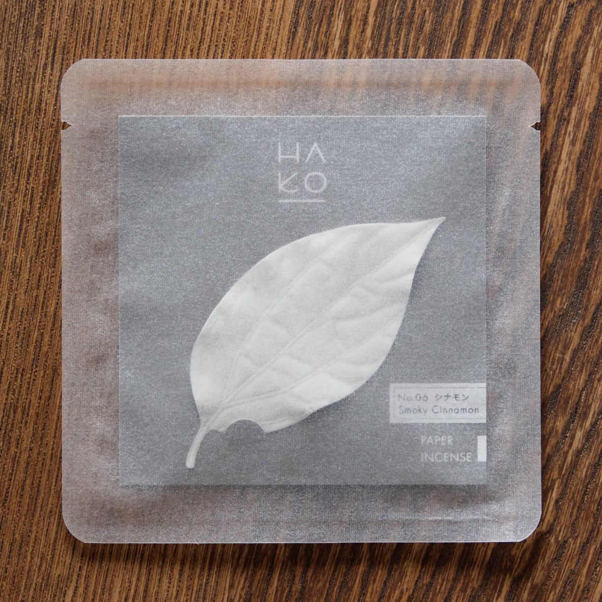 Feuilles d'encens japonais, Cannelle fumée