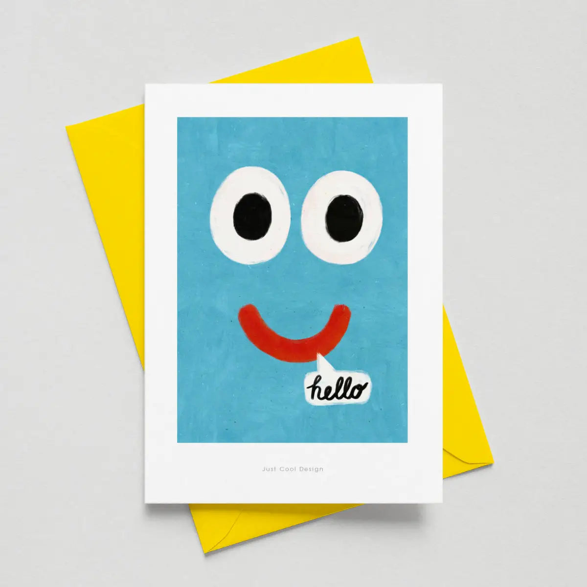 Hello Smiley Card