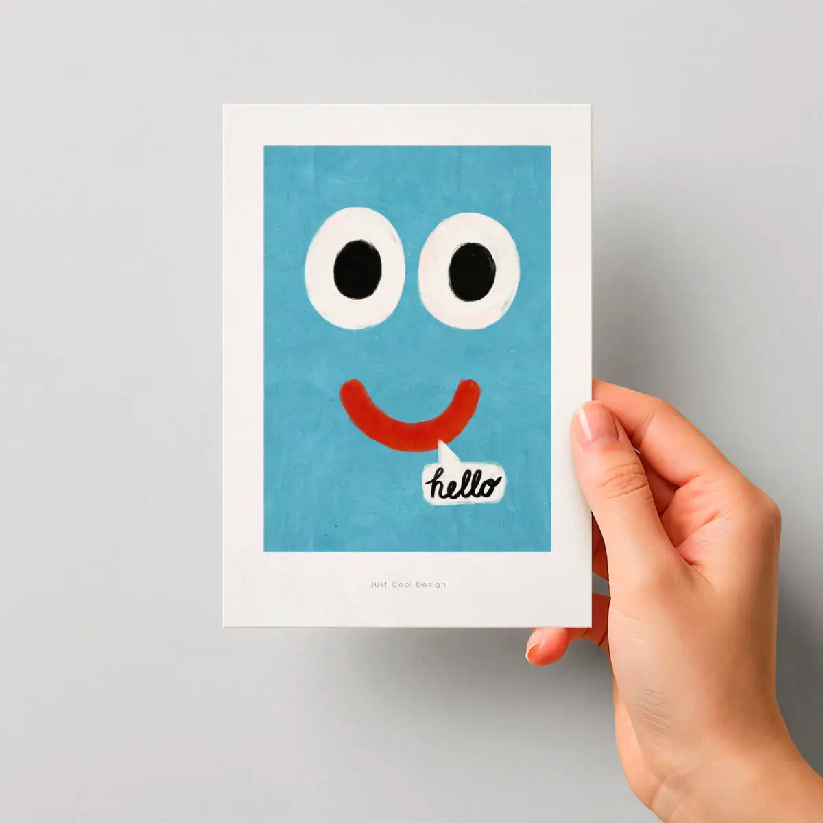Hello Smiley Card