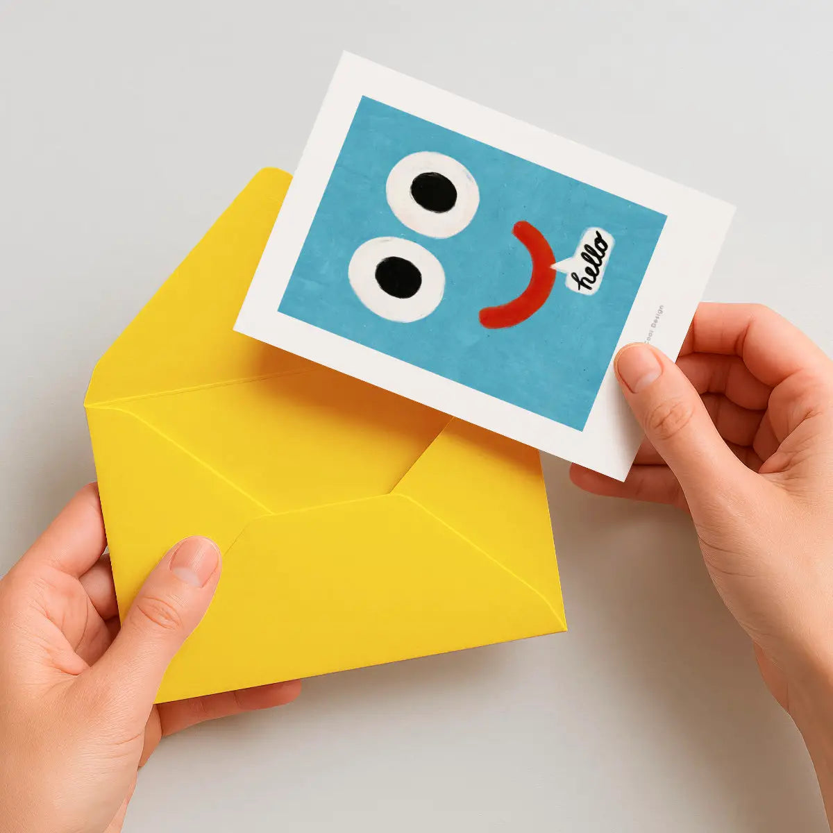 Hello Smiley Card