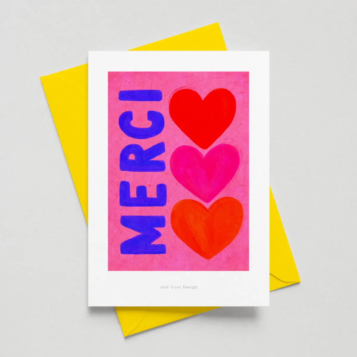 Thank You Card, Merci