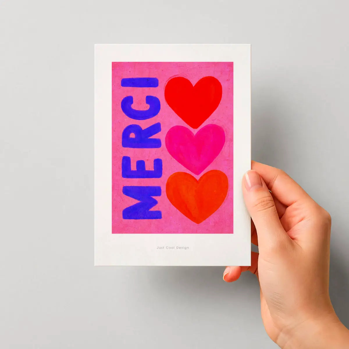 Thank You Card, Merci