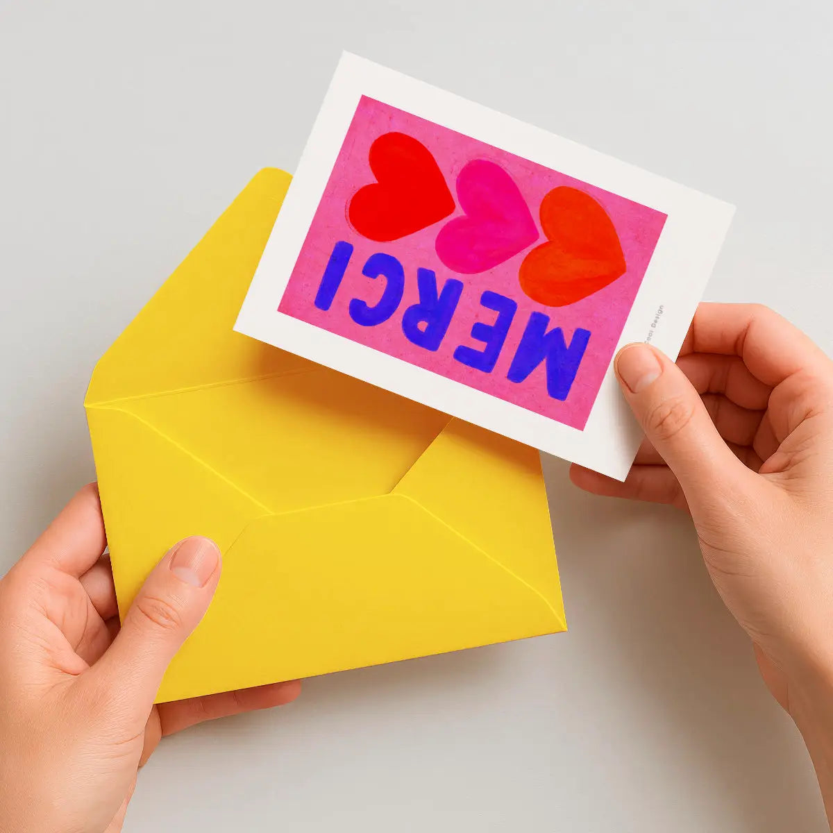 Thank You Card, Merci