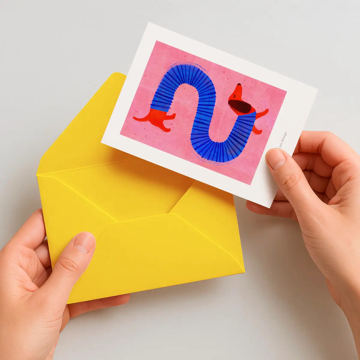 Dachshund Card