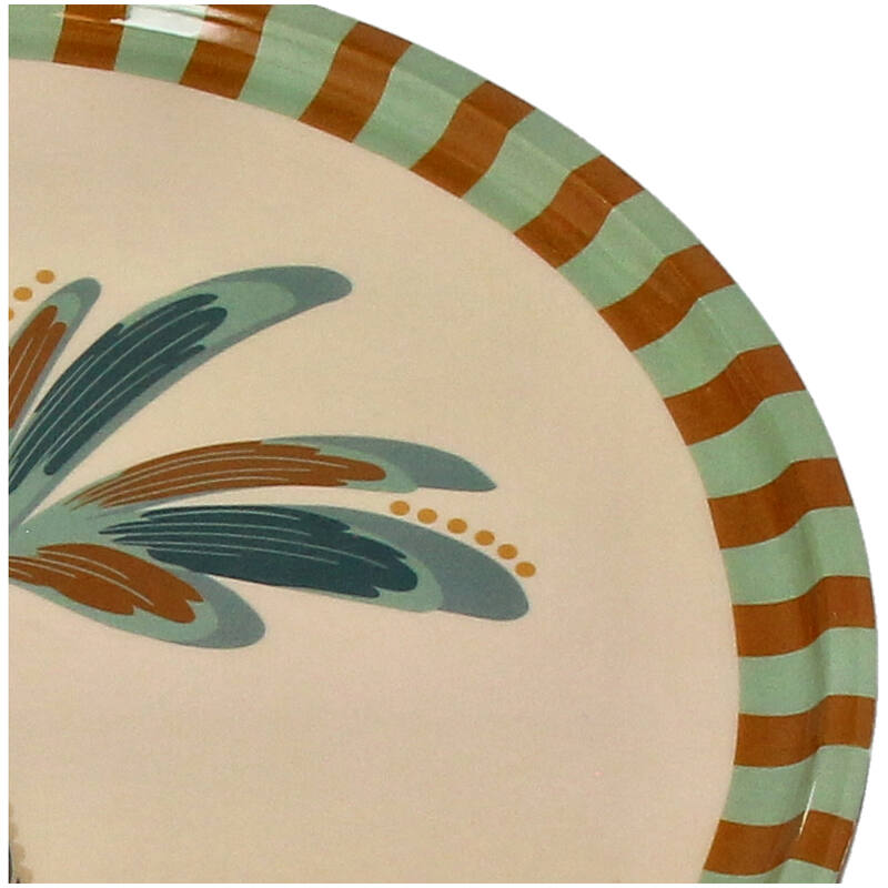 product images - Kersten - KER-KAL-6561 - Assiette Palmier bois manguier 3