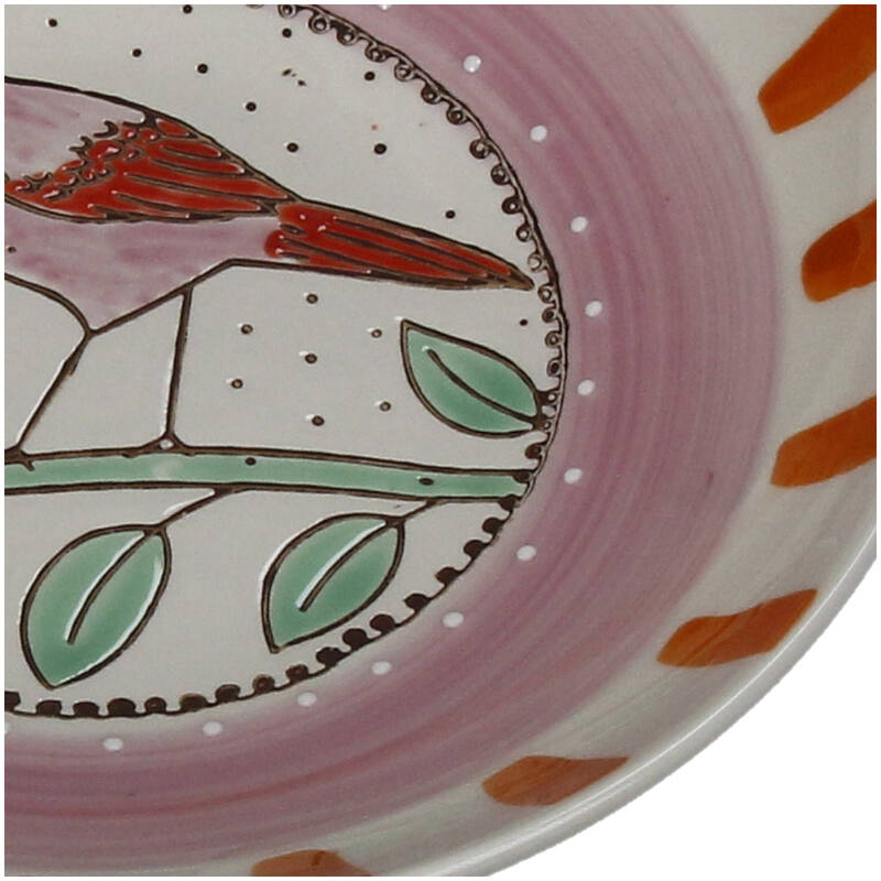 product images - Kersten - KER-KAL-7249 - Bol Oiseau et rayures gres 2