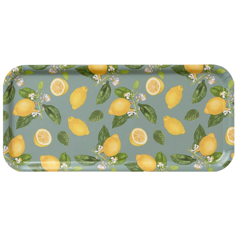 Plateau de service aux citrons