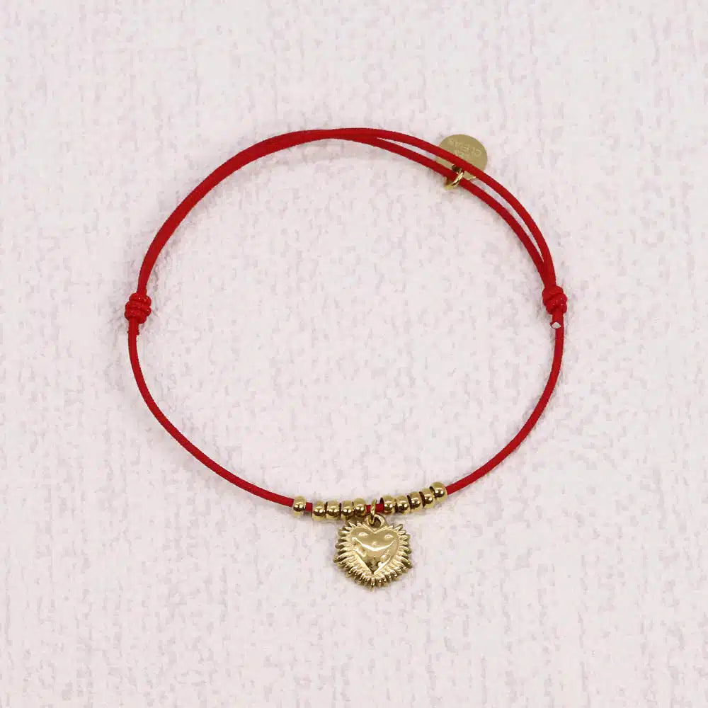 Bracelet Cœur Ex Voto élastique