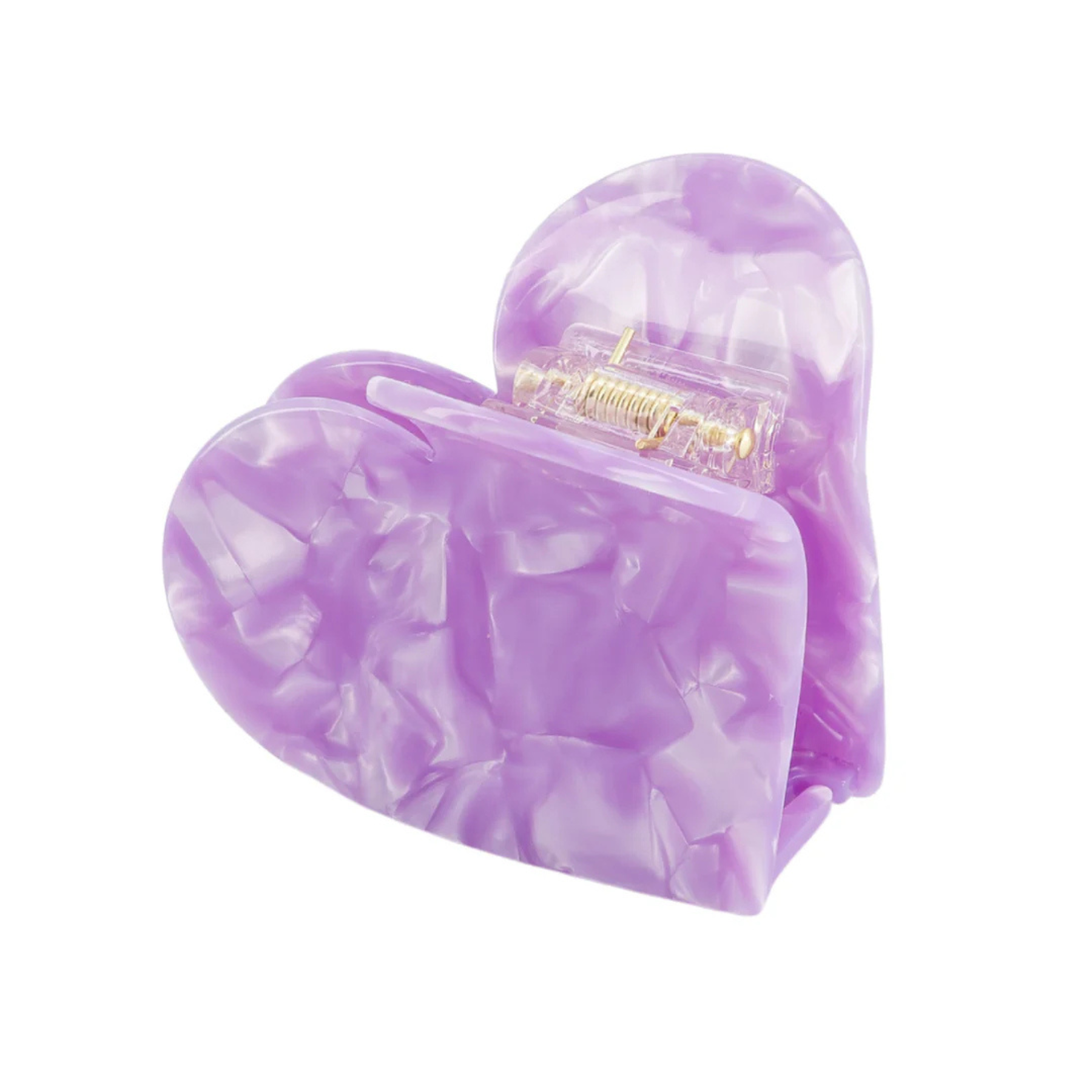 Pince Coeur violet