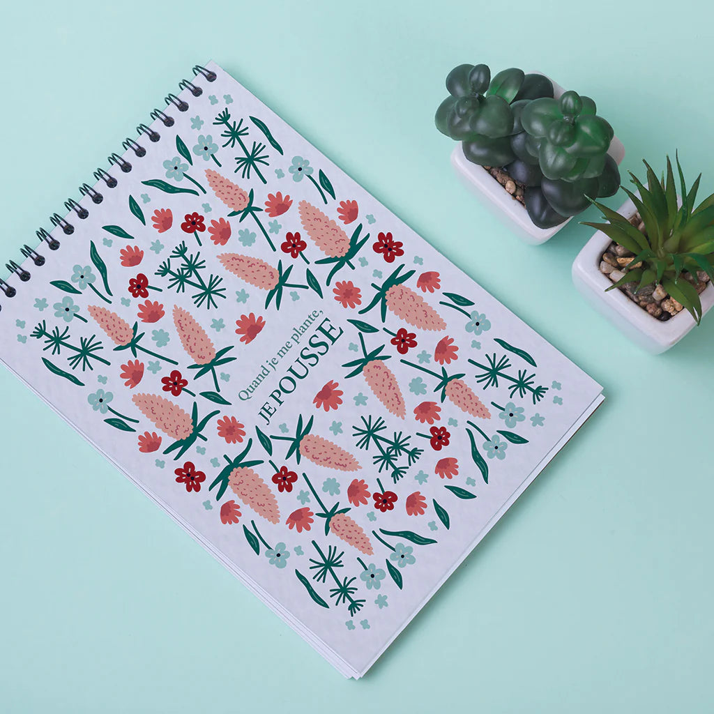 Carnet de coloriage A4 Petits bonheurs
