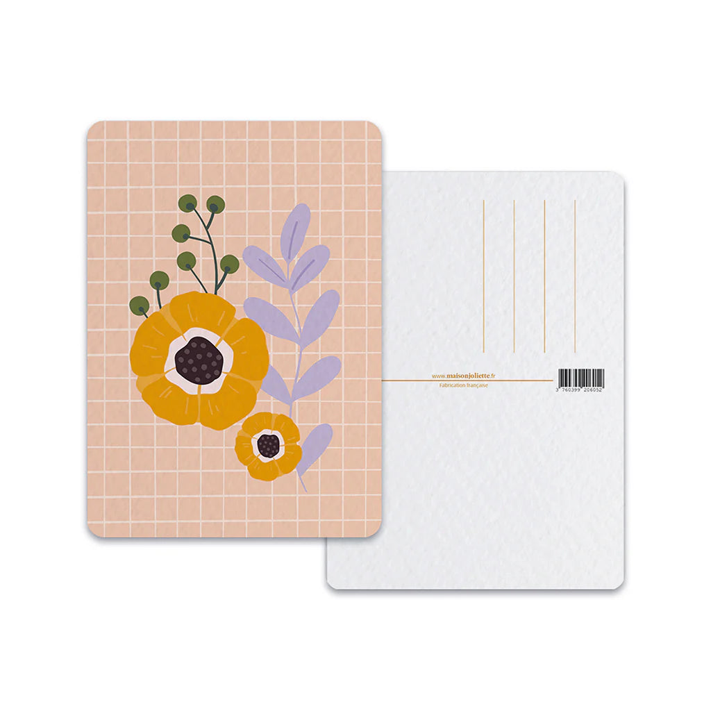 Carte postale L'atelier Fleurs