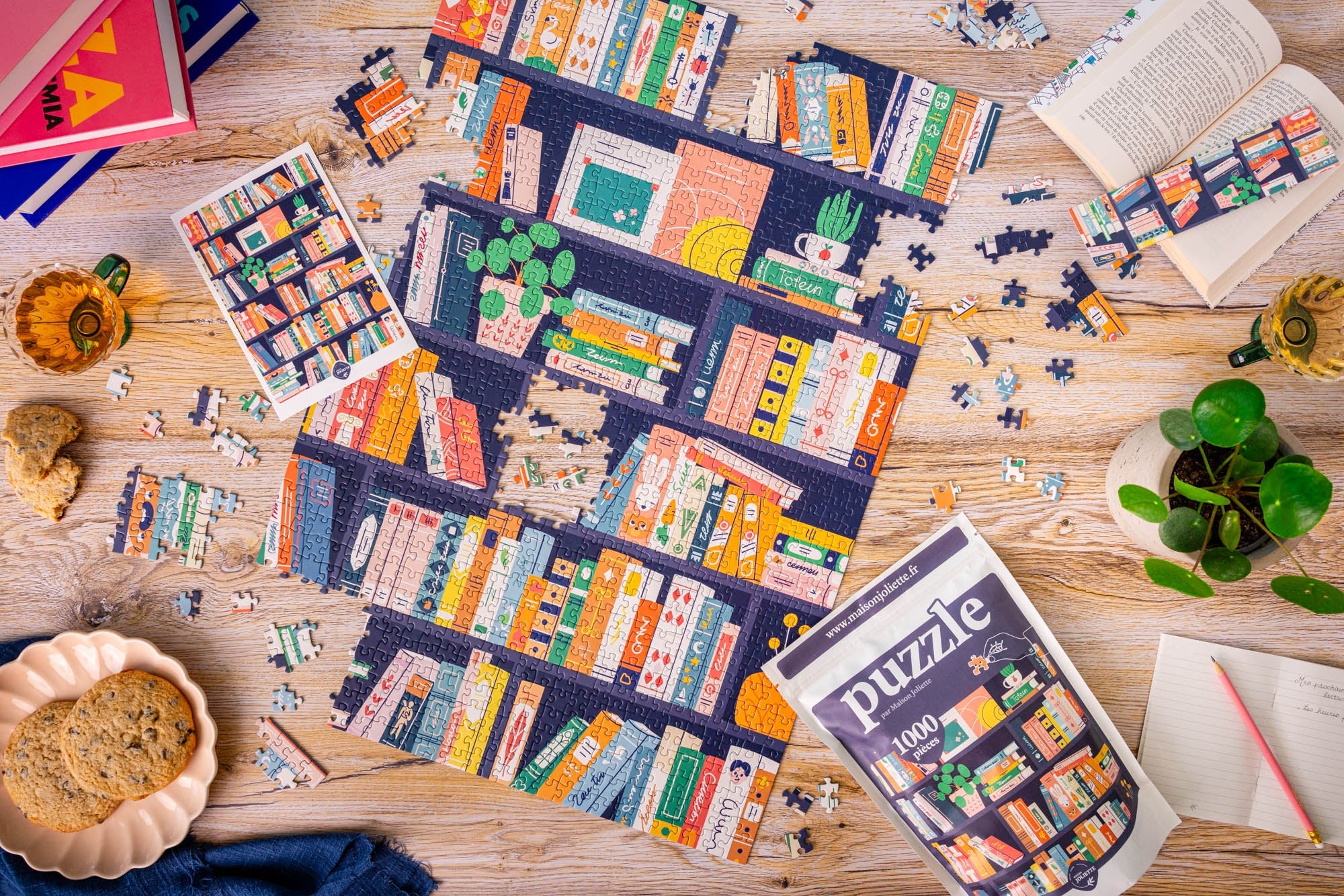 Puzzle 1000 pcs Book lovers