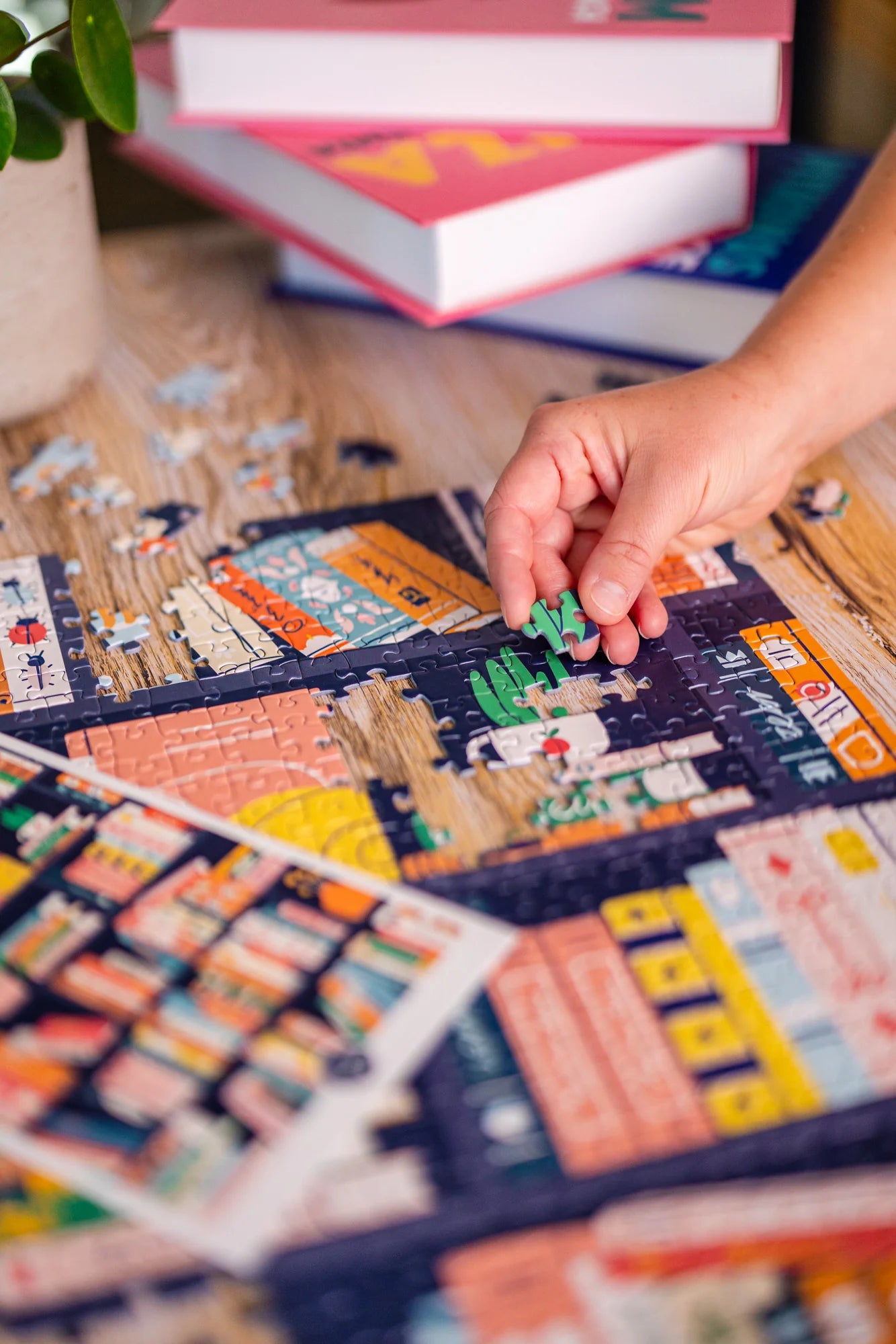 Puzzle 1000 pcs Book lovers