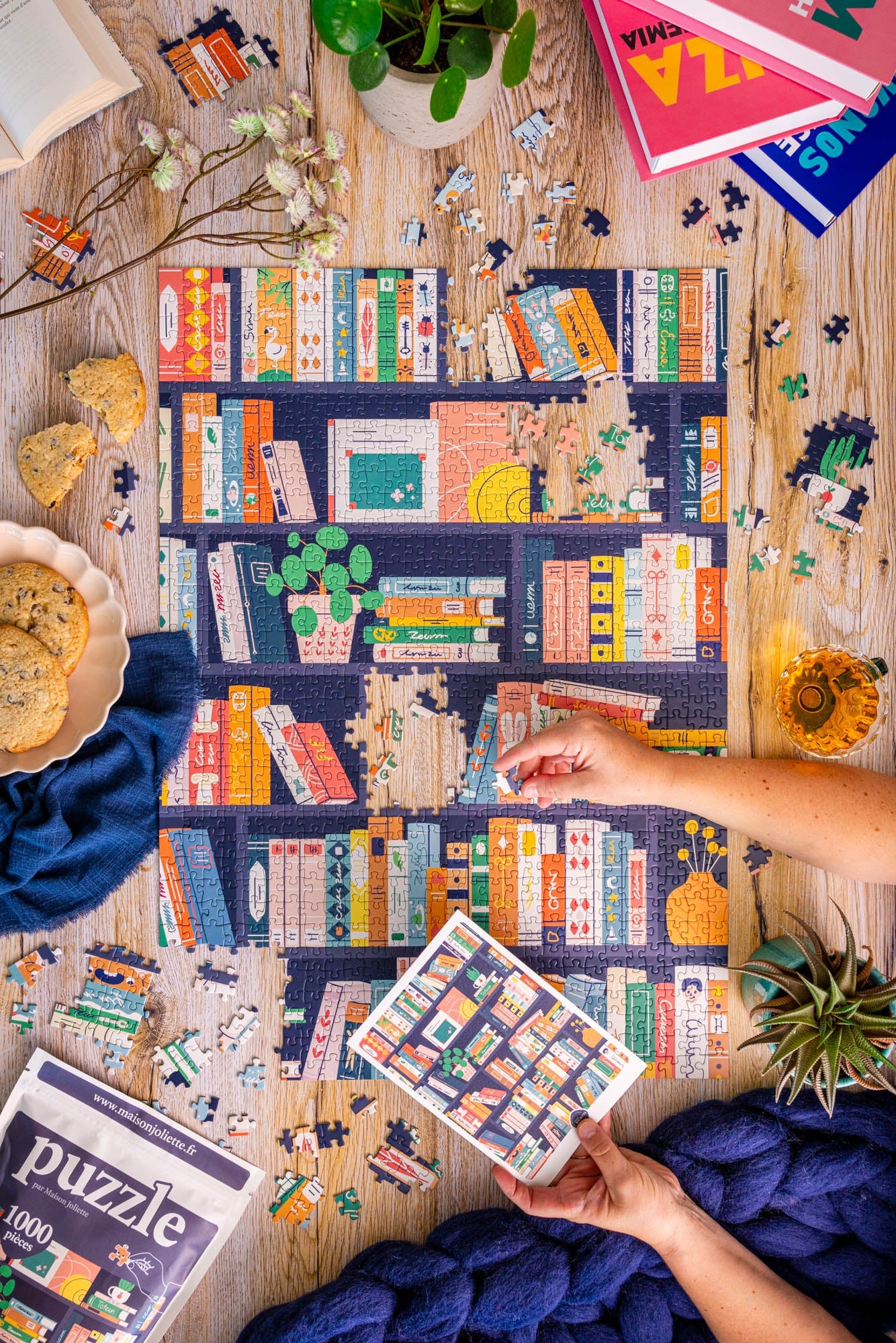 Puzzle 1000 pcs Book lovers