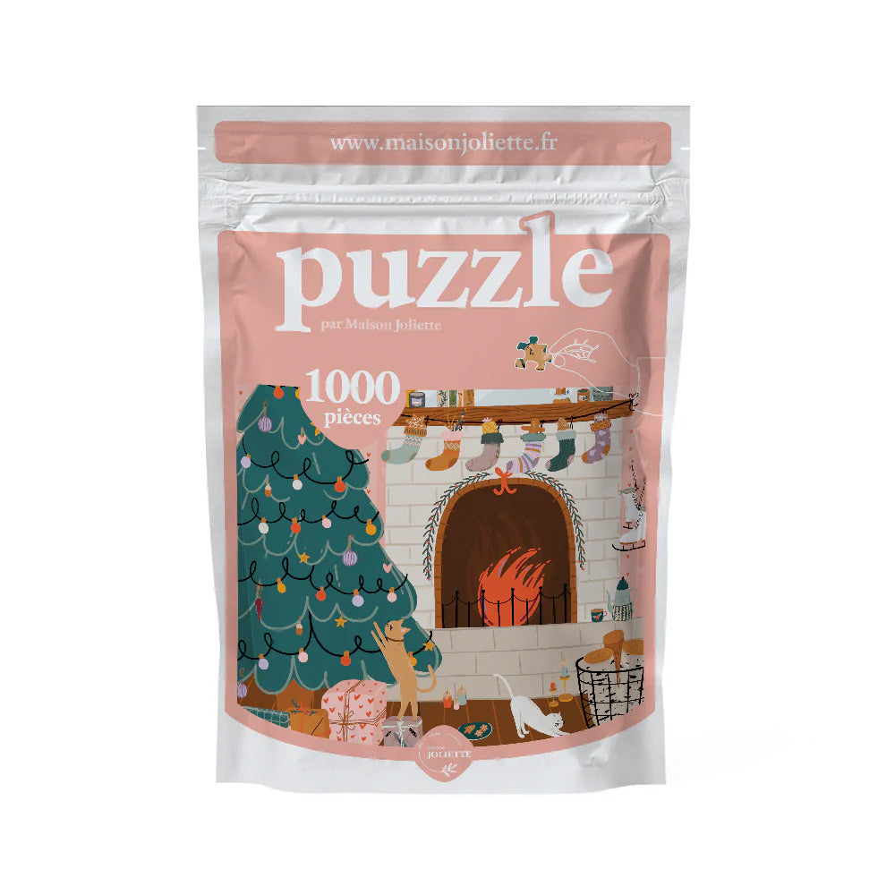 Puzzle 1000 pcs Au coin du feu