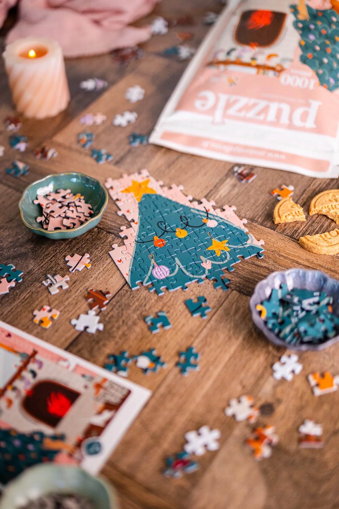 Puzzle 1000 pcs Au coin du feu