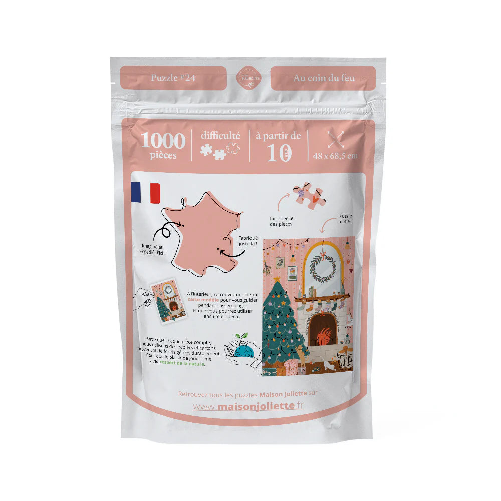 Puzzle 1000 pcs Au coin du feu