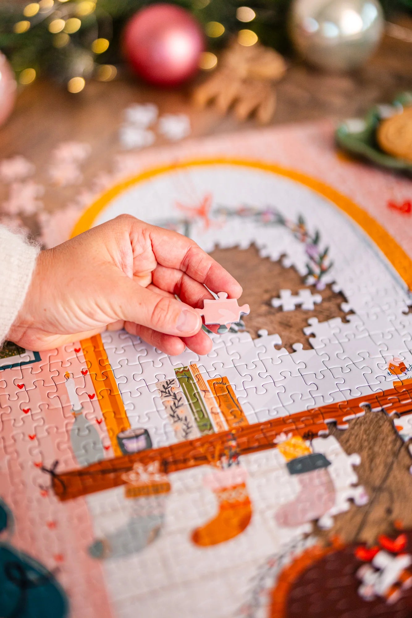 Puzzle 1000 pcs Au coin du feu