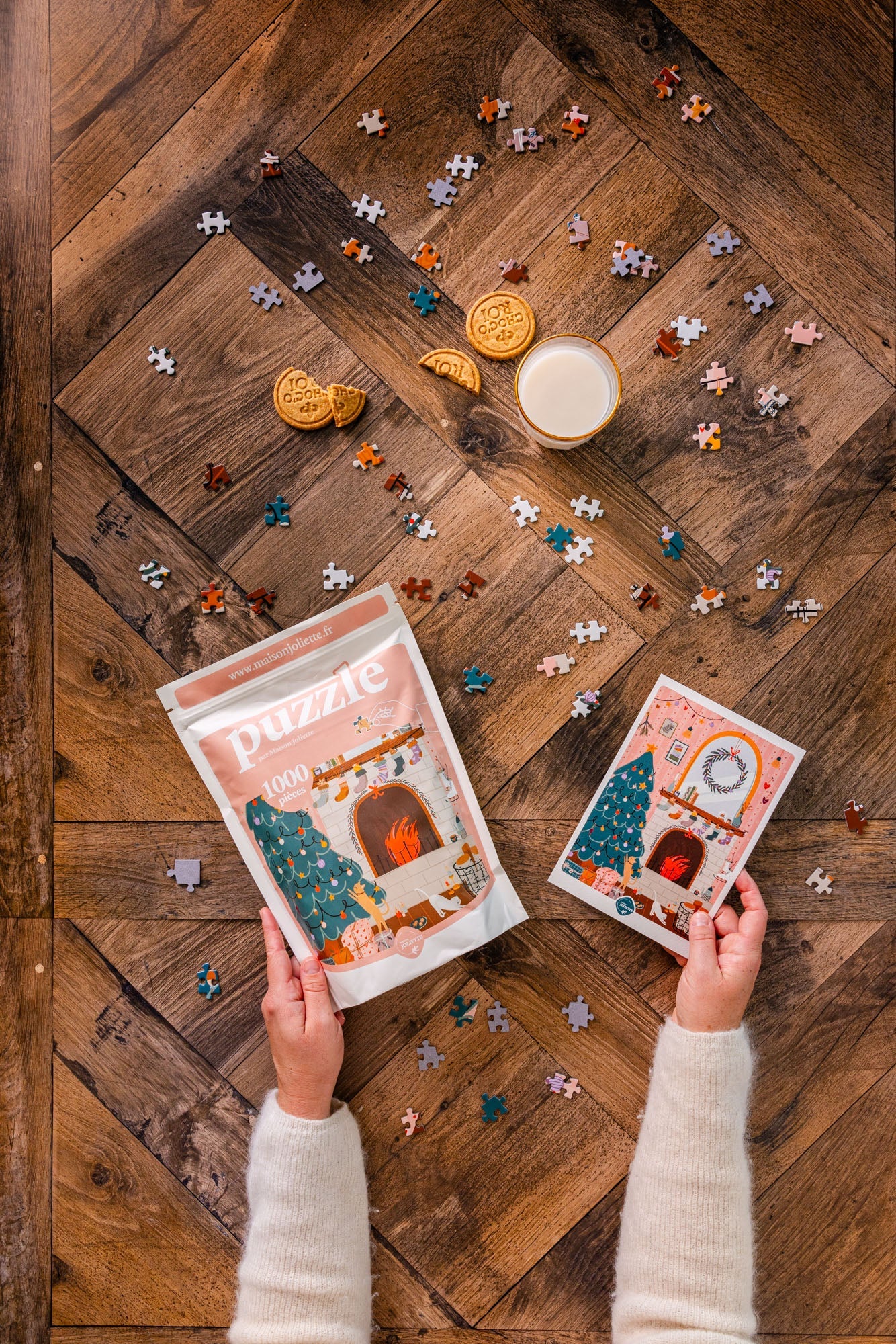 Puzzle 1000 pcs Au coin du feu