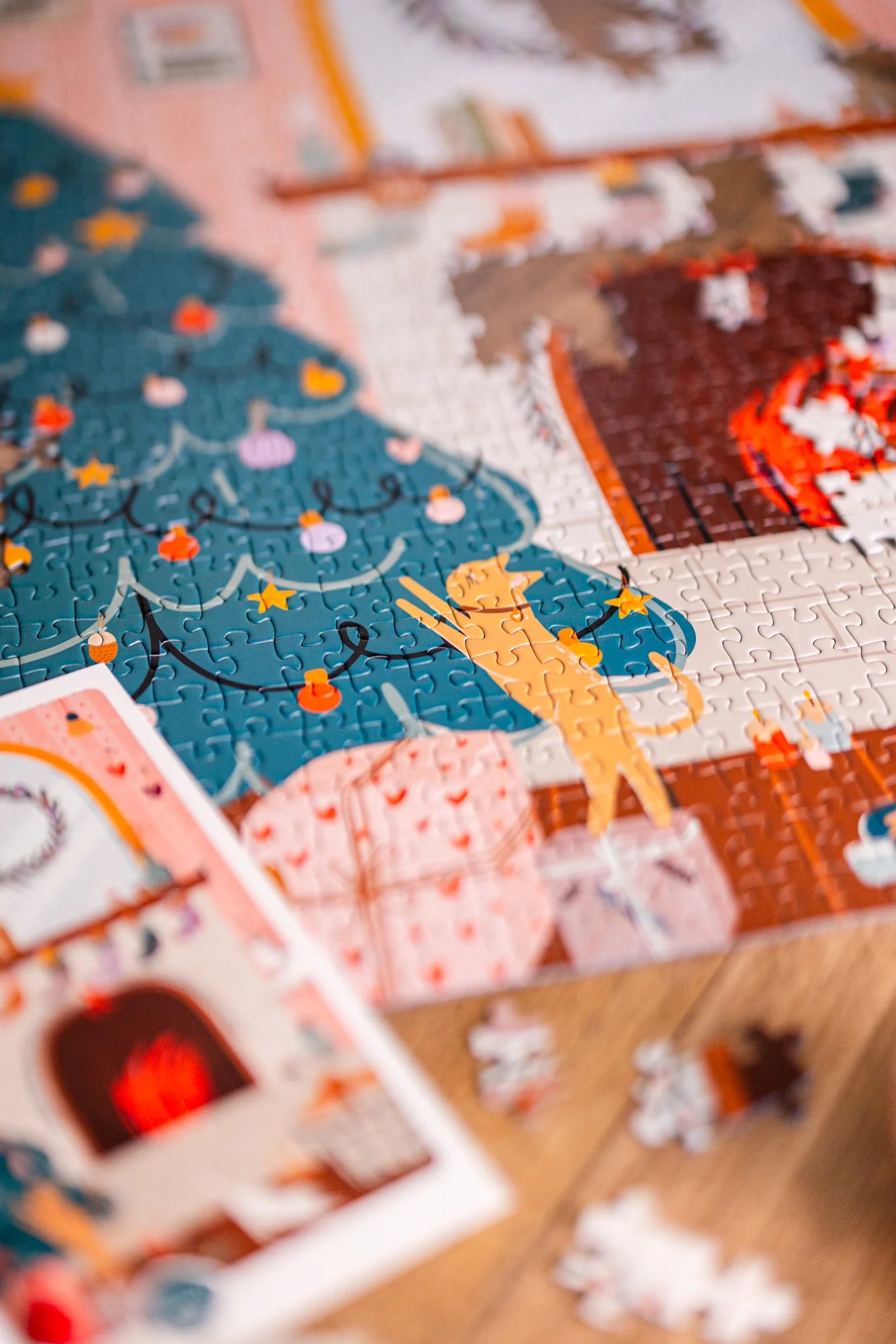 Puzzle 1000 pcs Au coin du feu