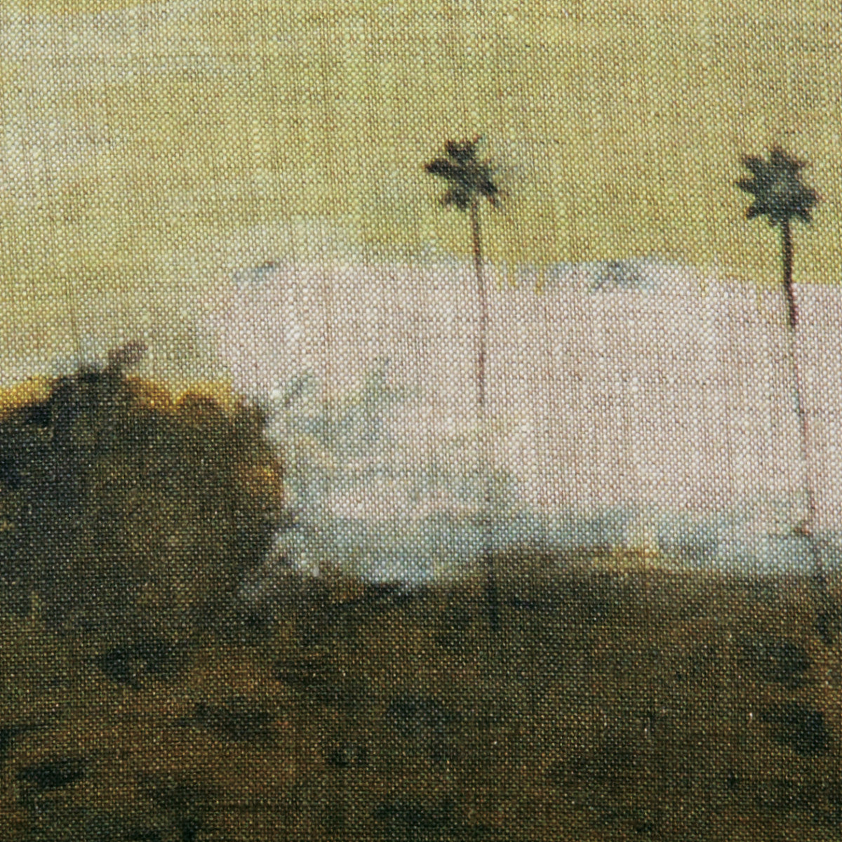Coussin Maison Levy Deux Palmiers 34 x 34 cm