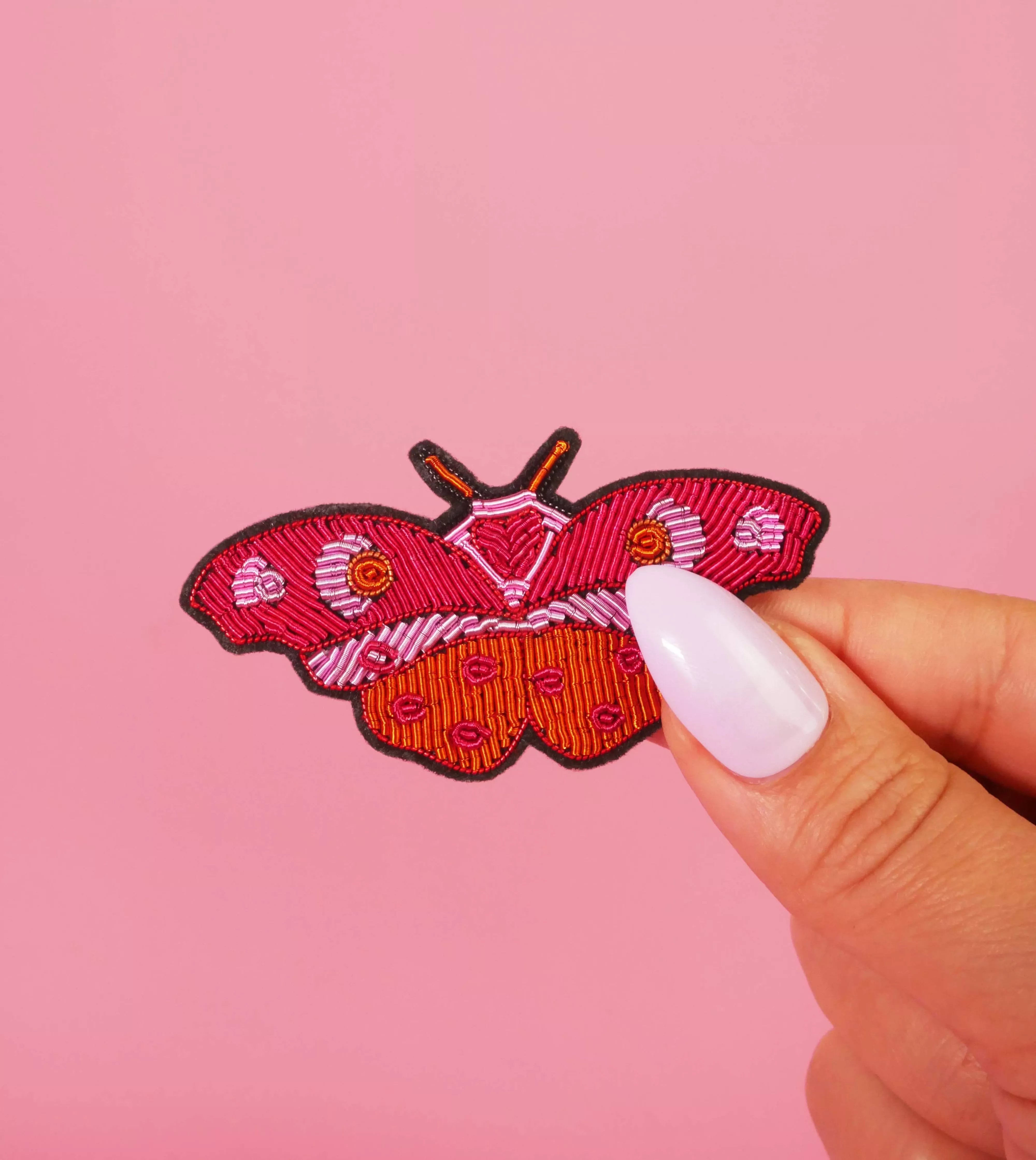 Broche Papillon Amour