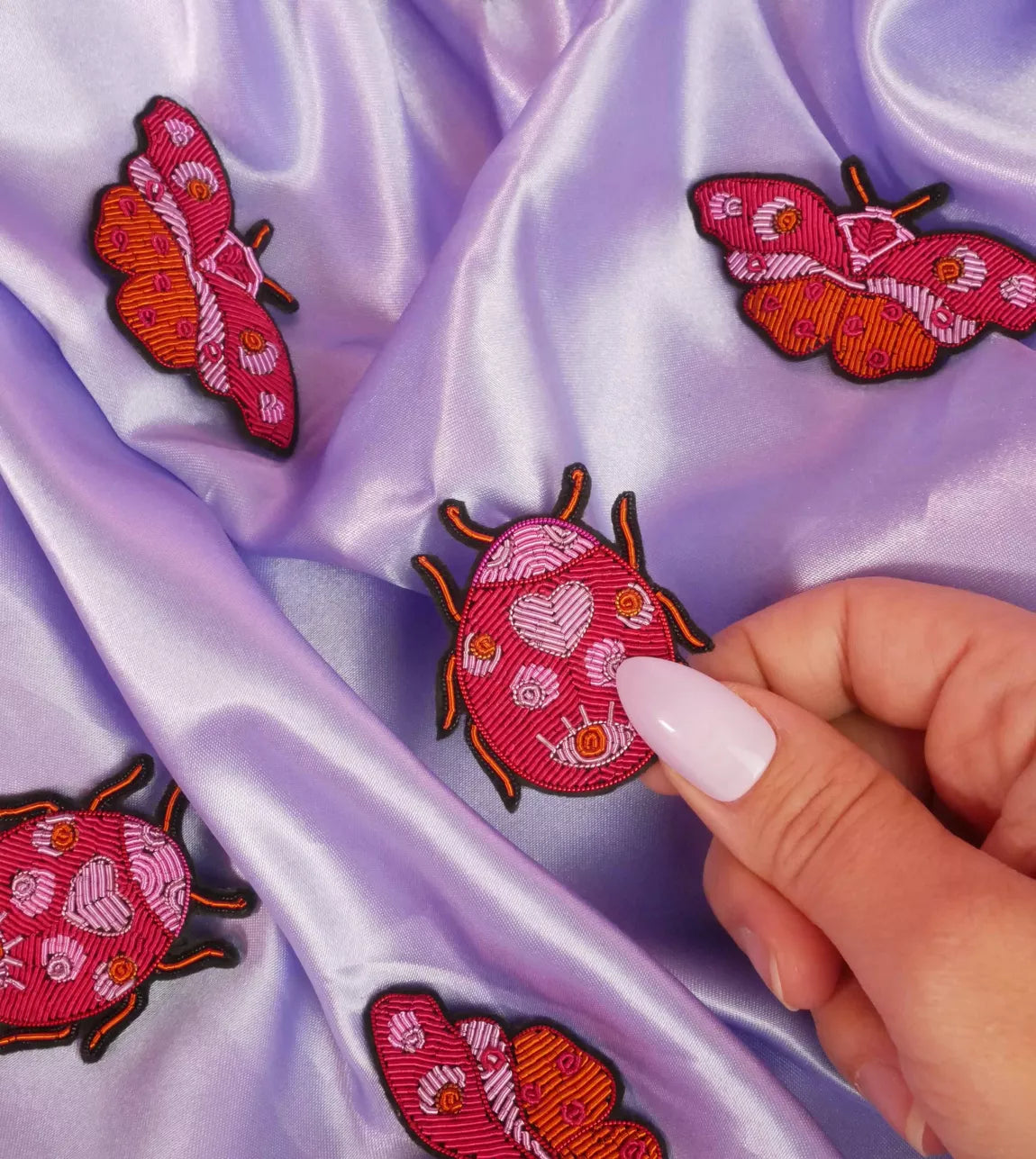 Broche Papillon Amour