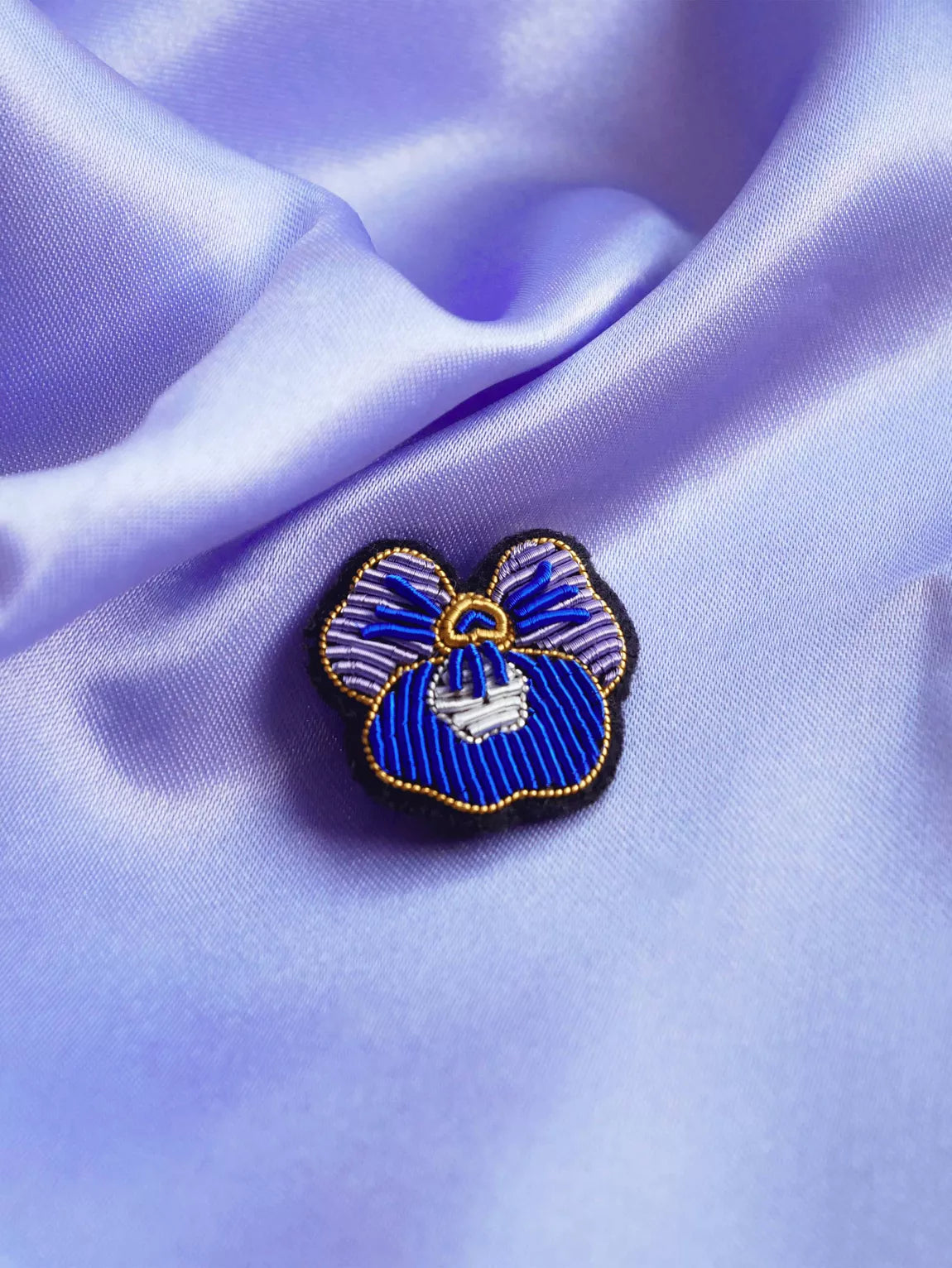 Broche Pensée mini flower
