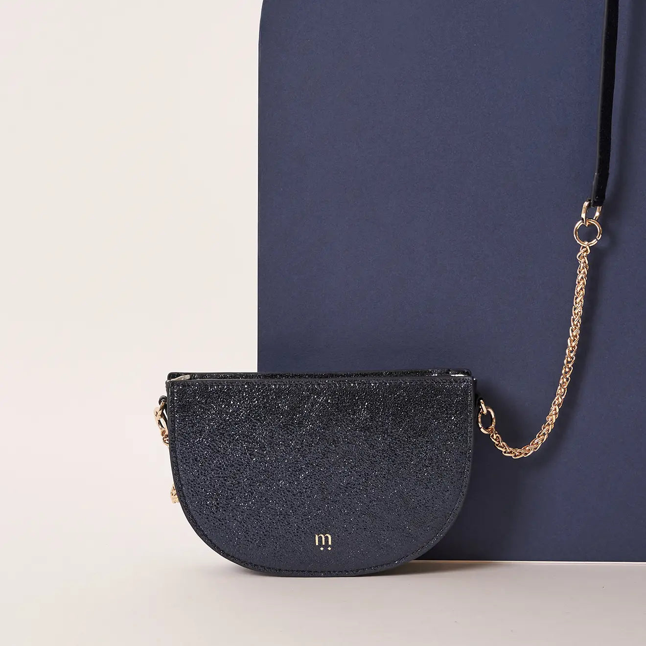 Sac disco Silvia marine