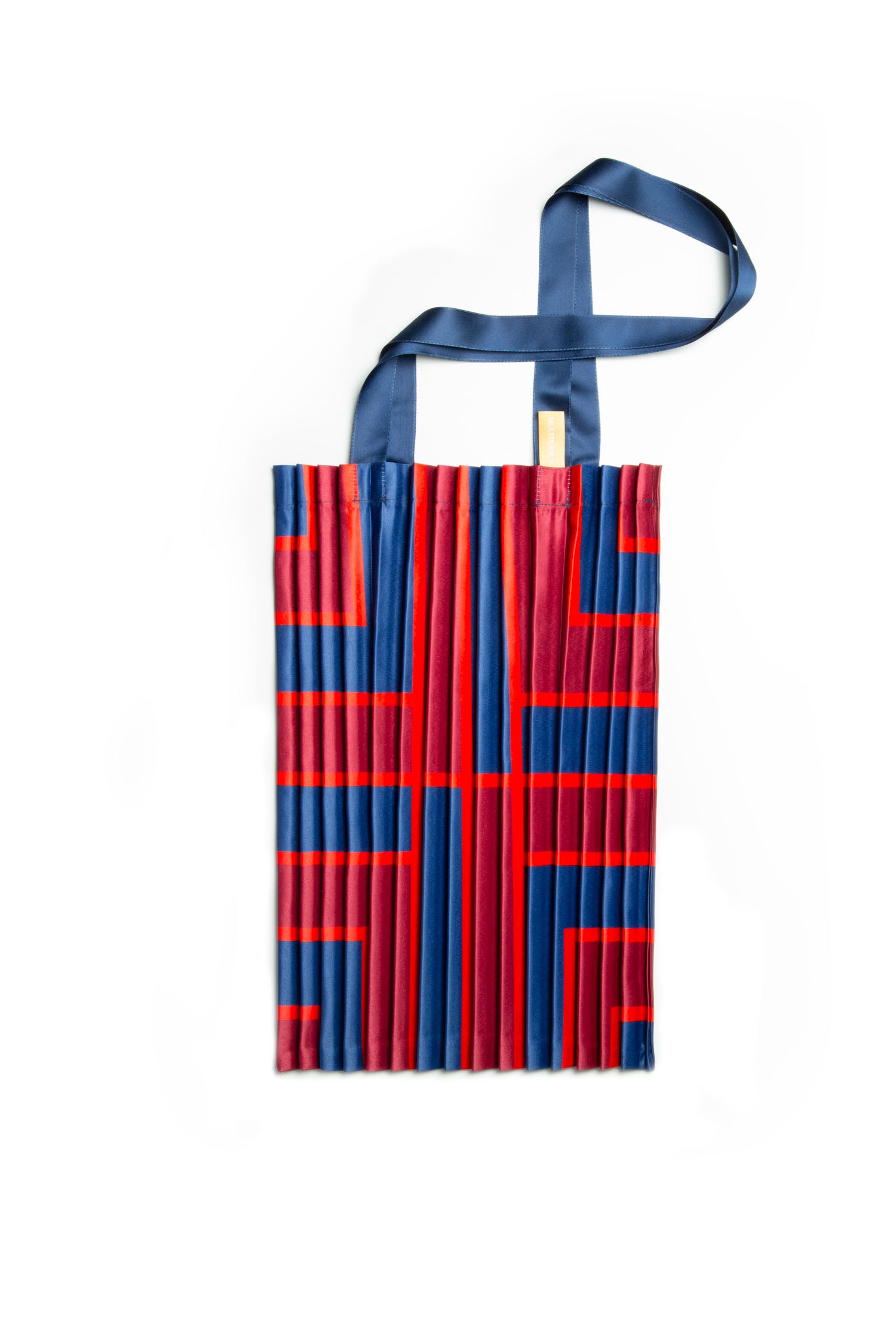 Tote bag en satin plissé Stintino