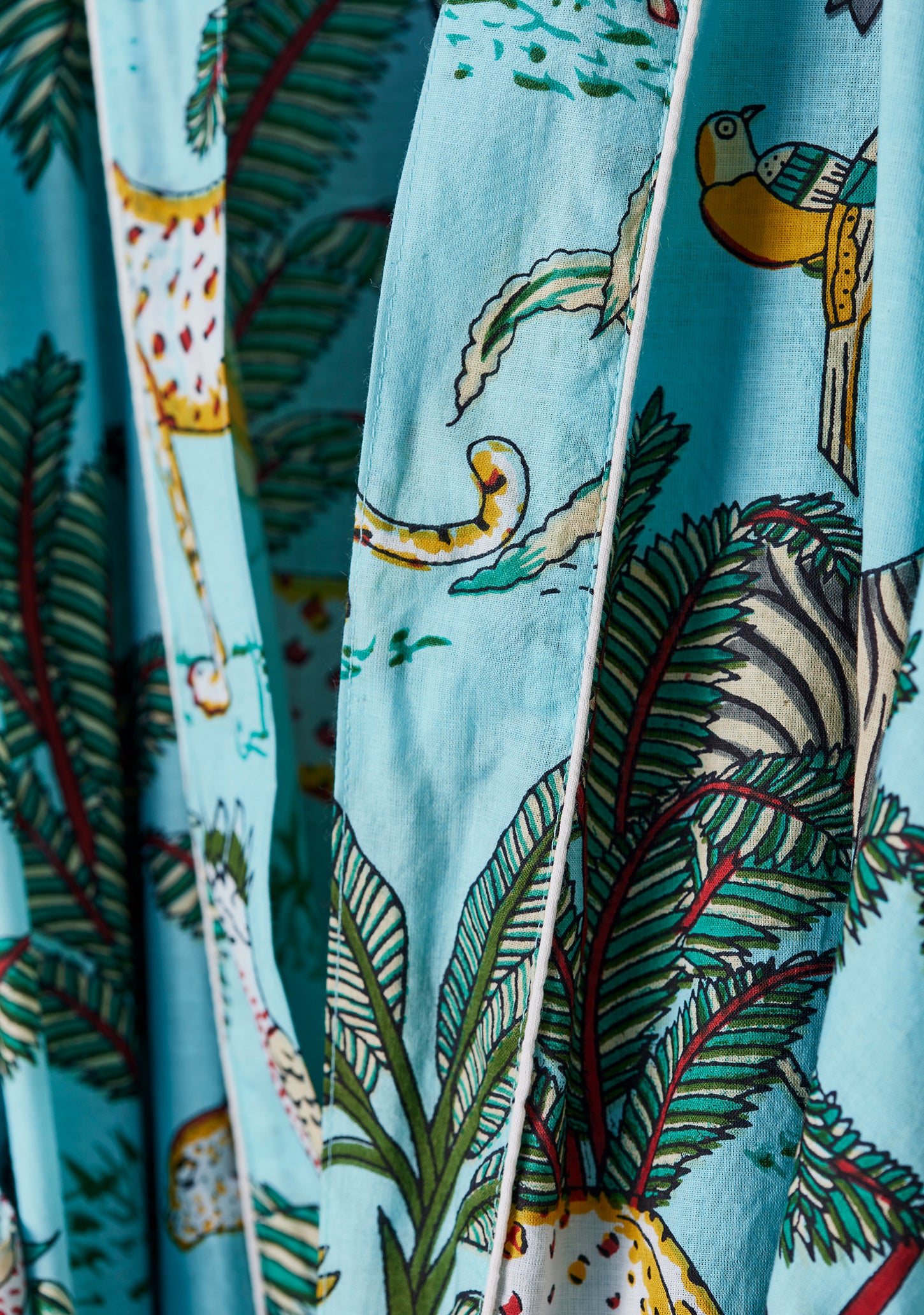 Kimono Jungle, bleu